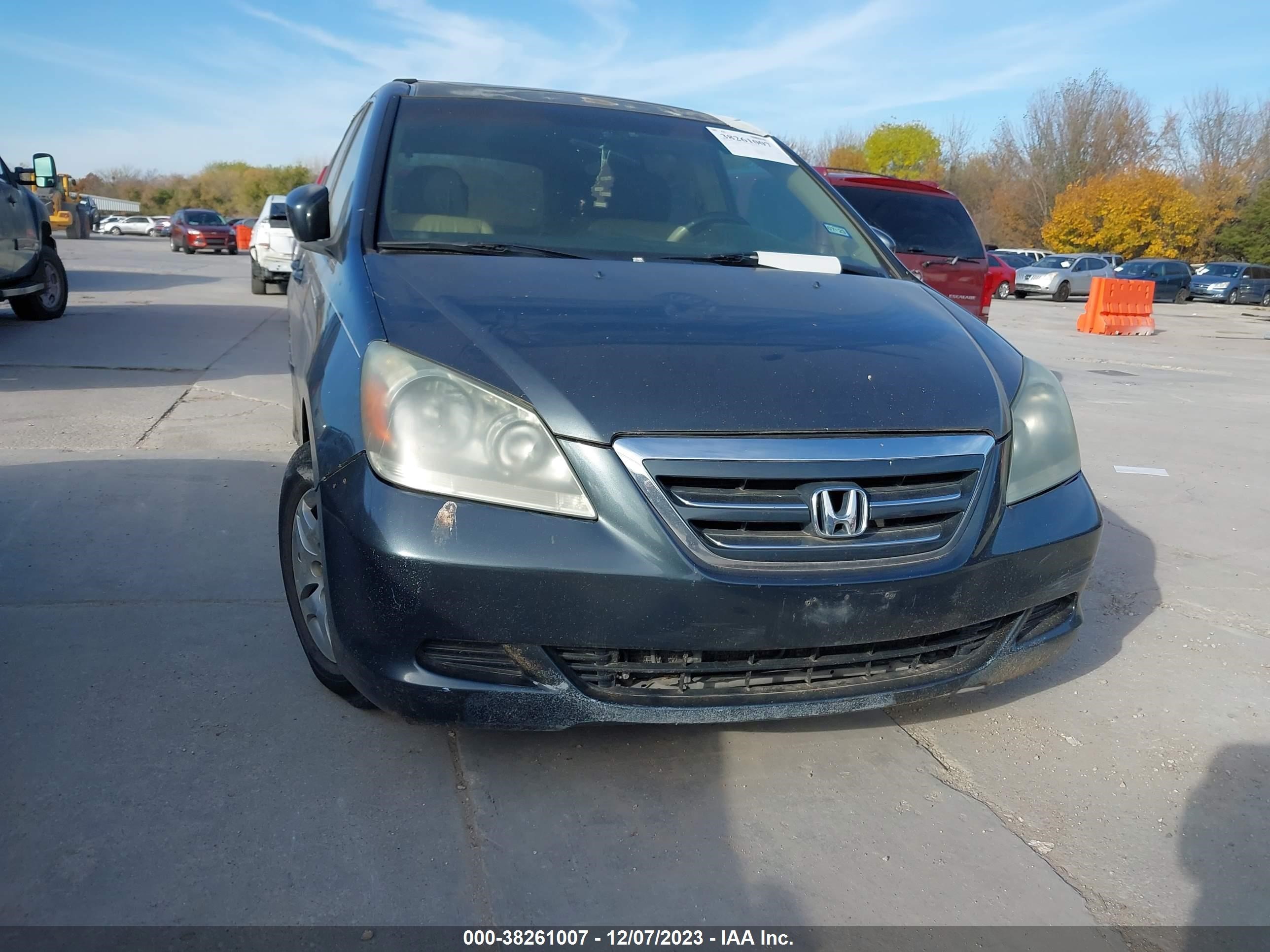 HONDA ODYSSEY 2005 5fnrl38625b417492