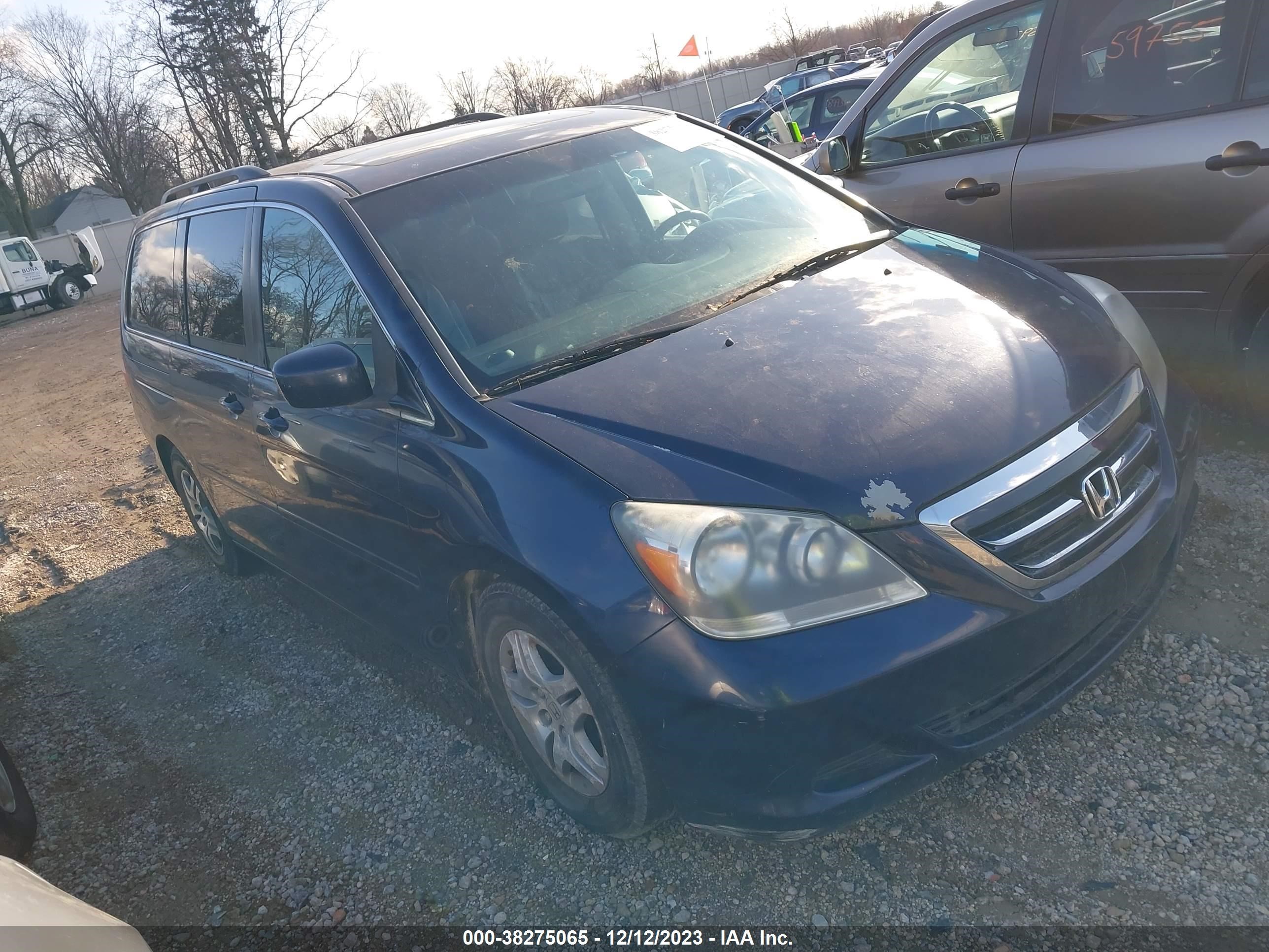 HONDA ODYSSEY 2007 5fnrl38627b097951