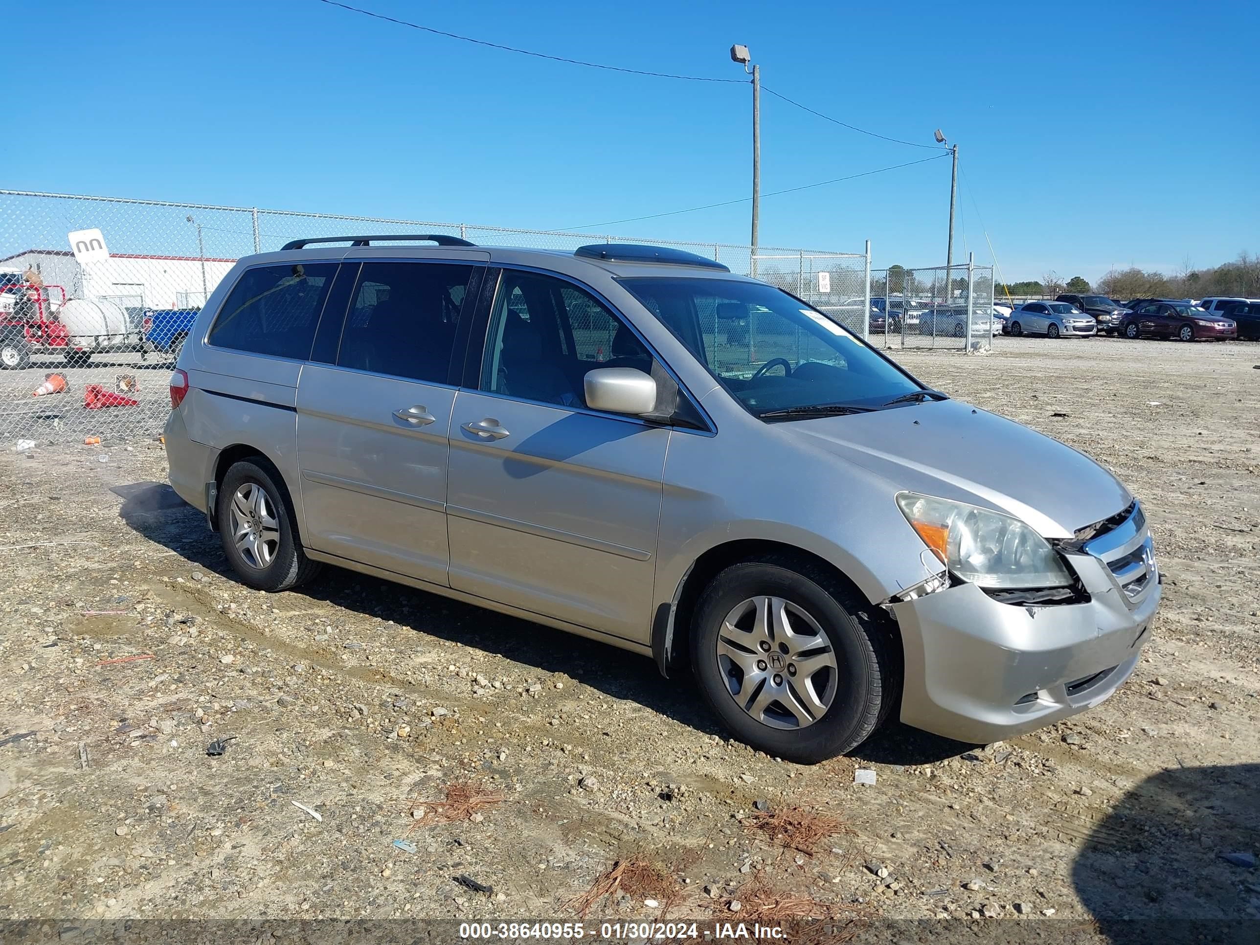 HONDA ODYSSEY 2007 5fnrl38627b131659