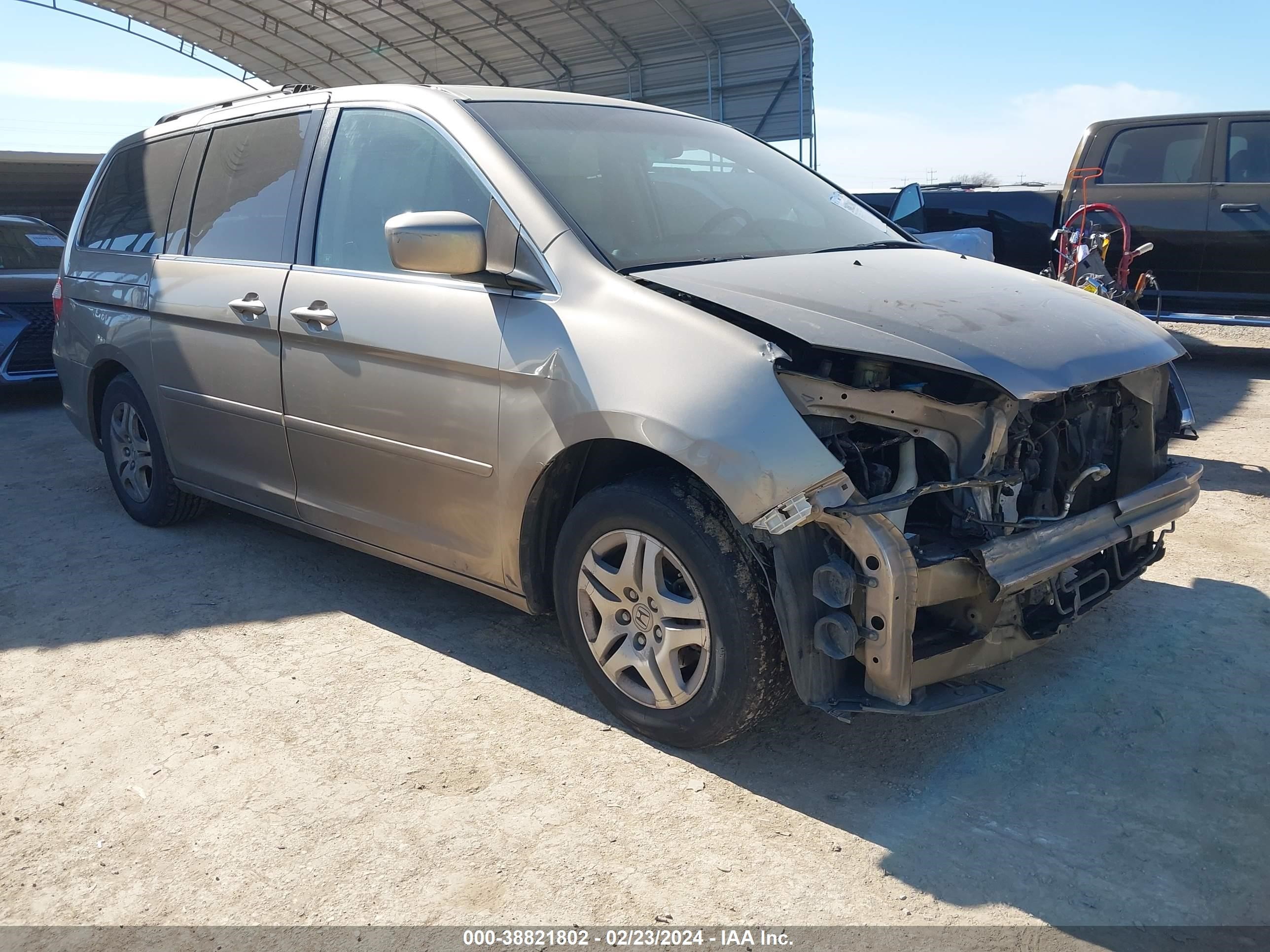 HONDA ODYSSEY 2007 5fnrl38627b444887