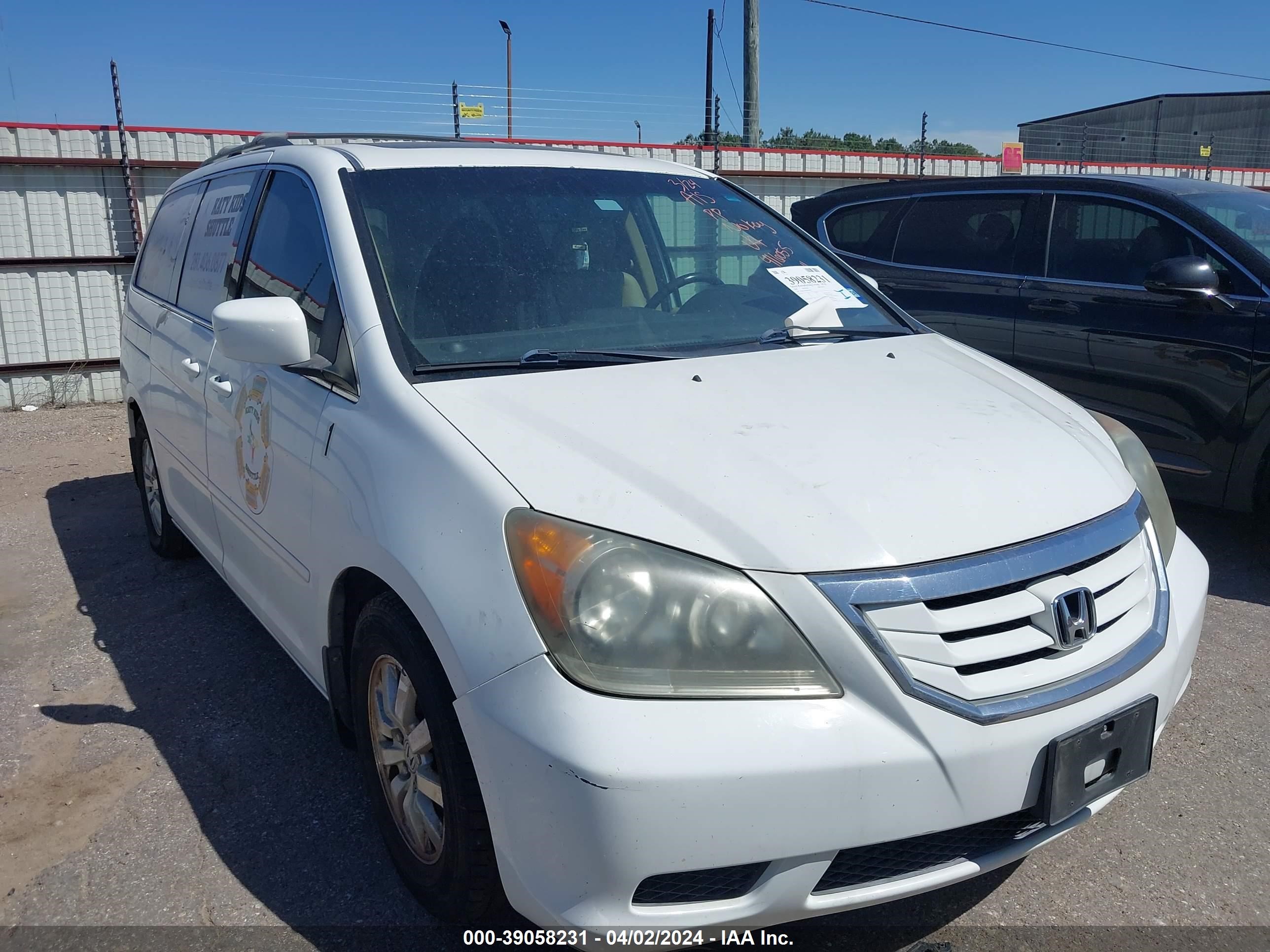 HONDA ODYSSEY 2008 5fnrl38628b416055