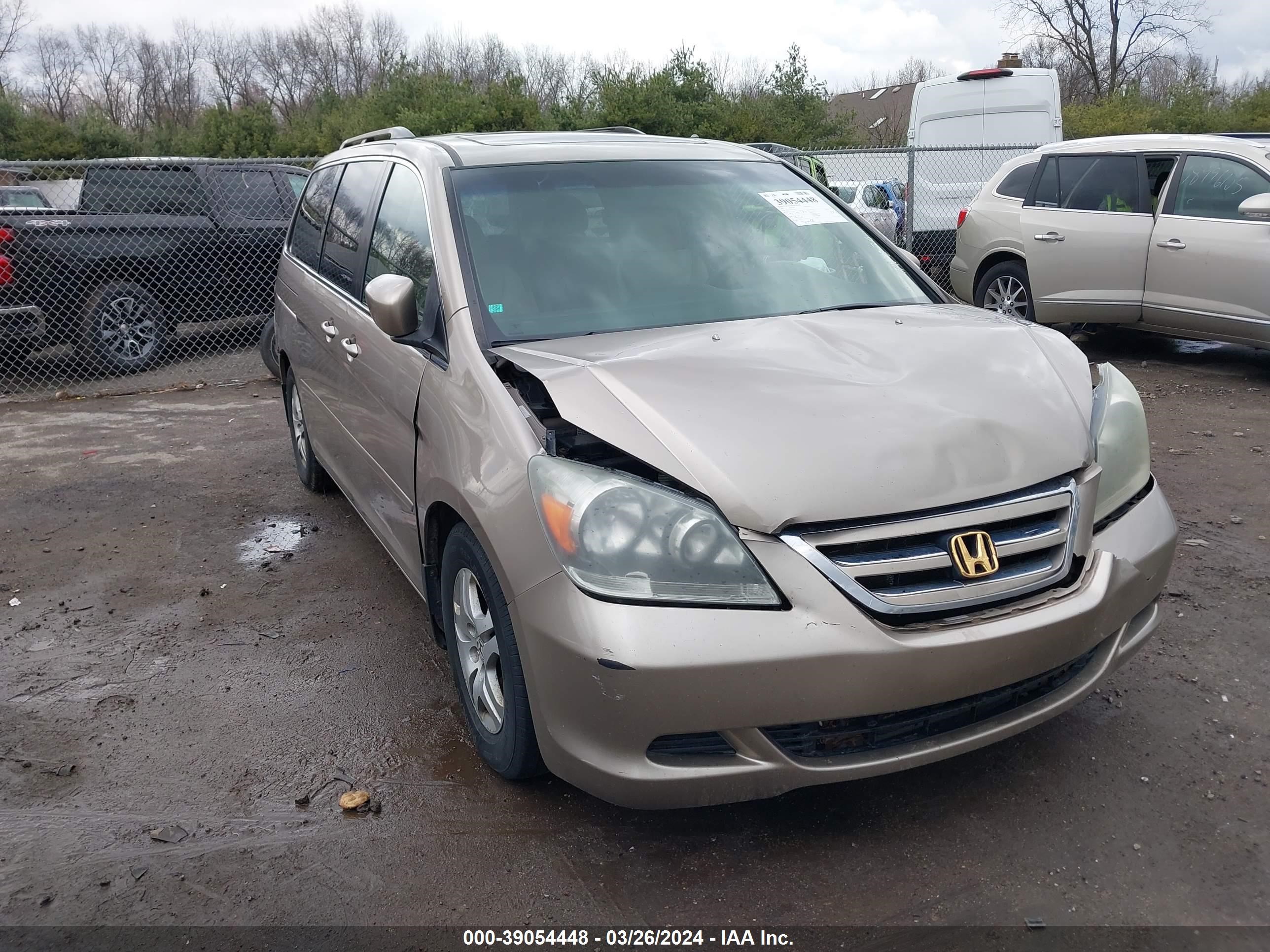 HONDA ODYSSEY 2005 5fnrl38635b106721