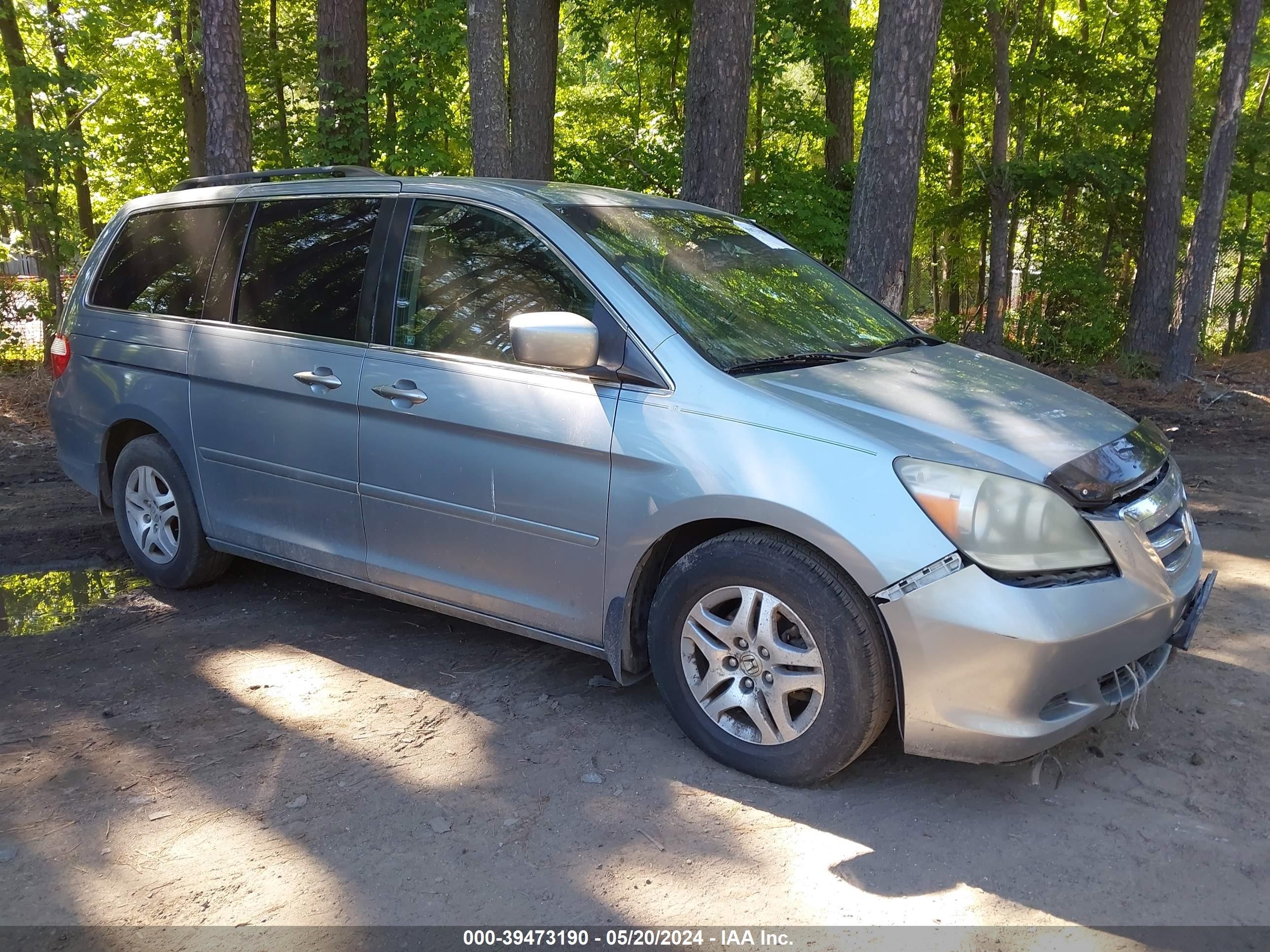 HONDA ODYSSEY 2006 5fnrl38636b082115