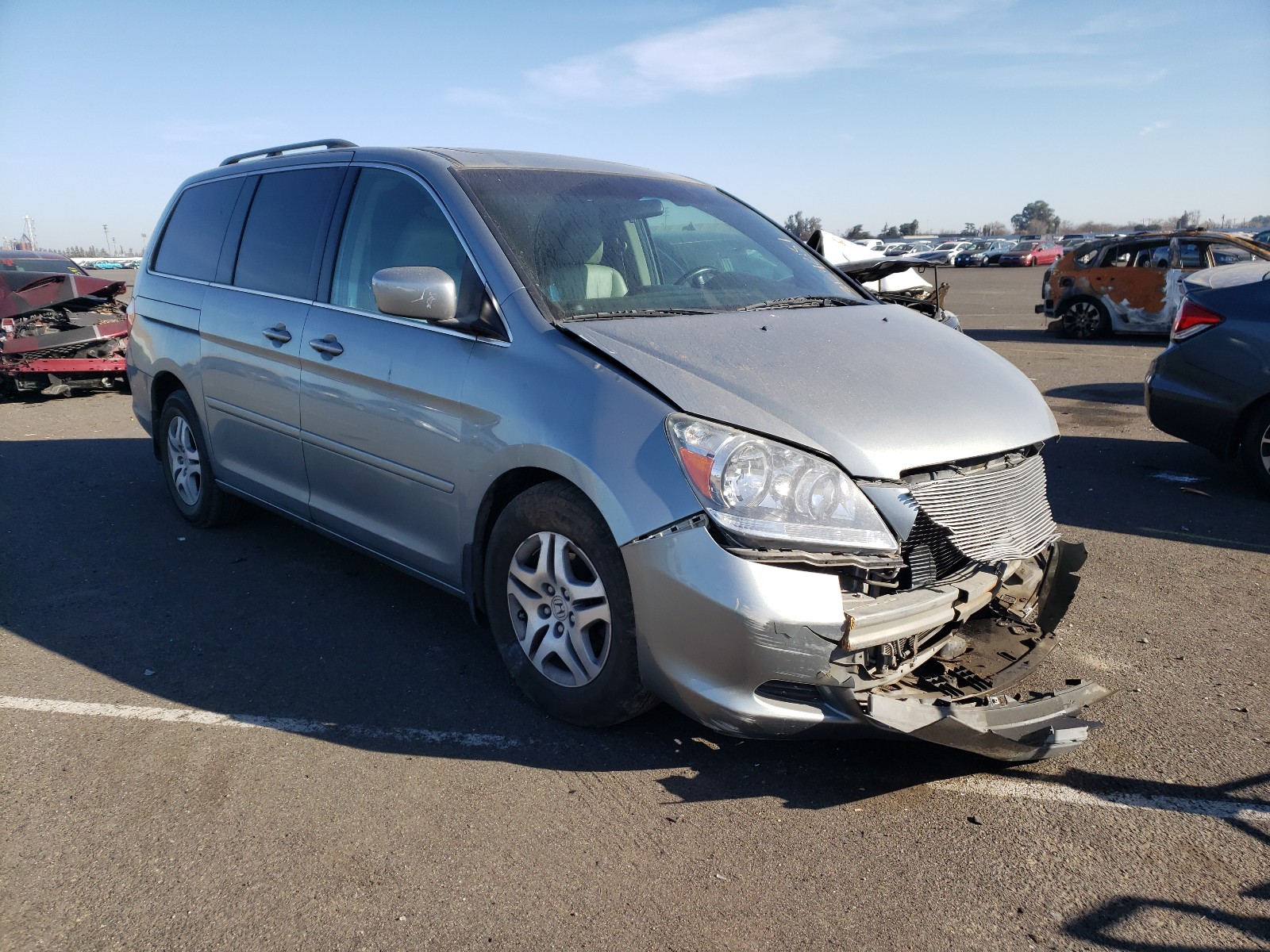 HONDA ODYSSEY EX 2007 5fnrl38637b003222