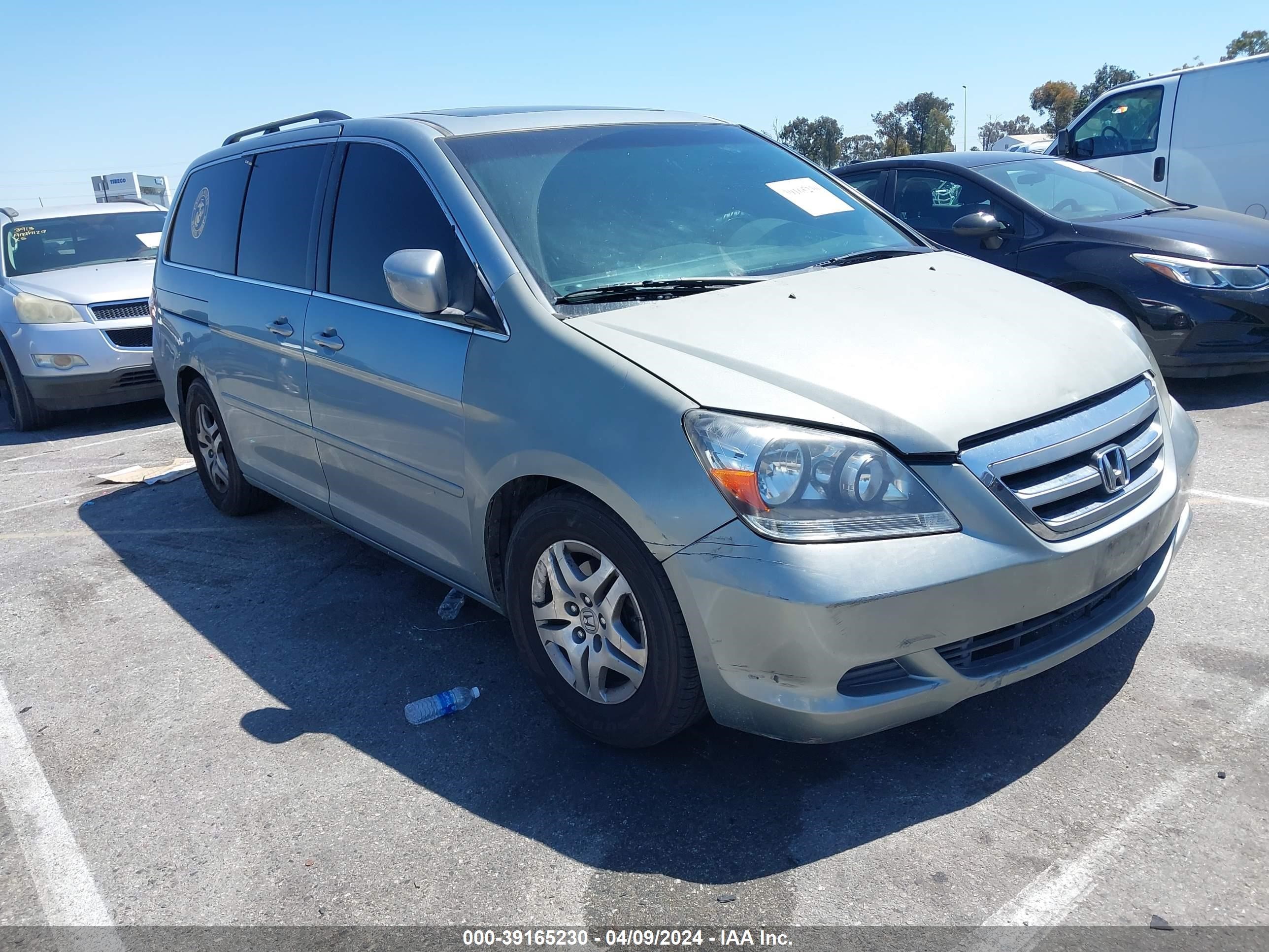 HONDA ODYSSEY 2007 5fnrl38637b014611