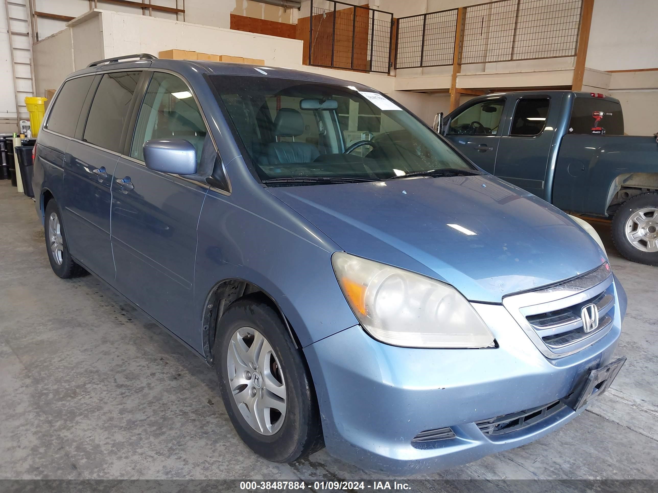 HONDA ODYSSEY 2007 5fnrl38637b034227