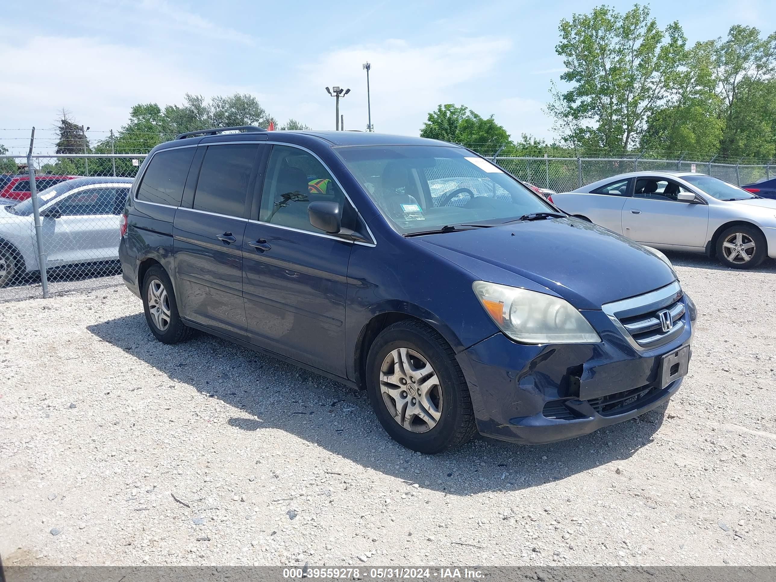 HONDA ODYSSEY 2007 5fnrl38637b064957