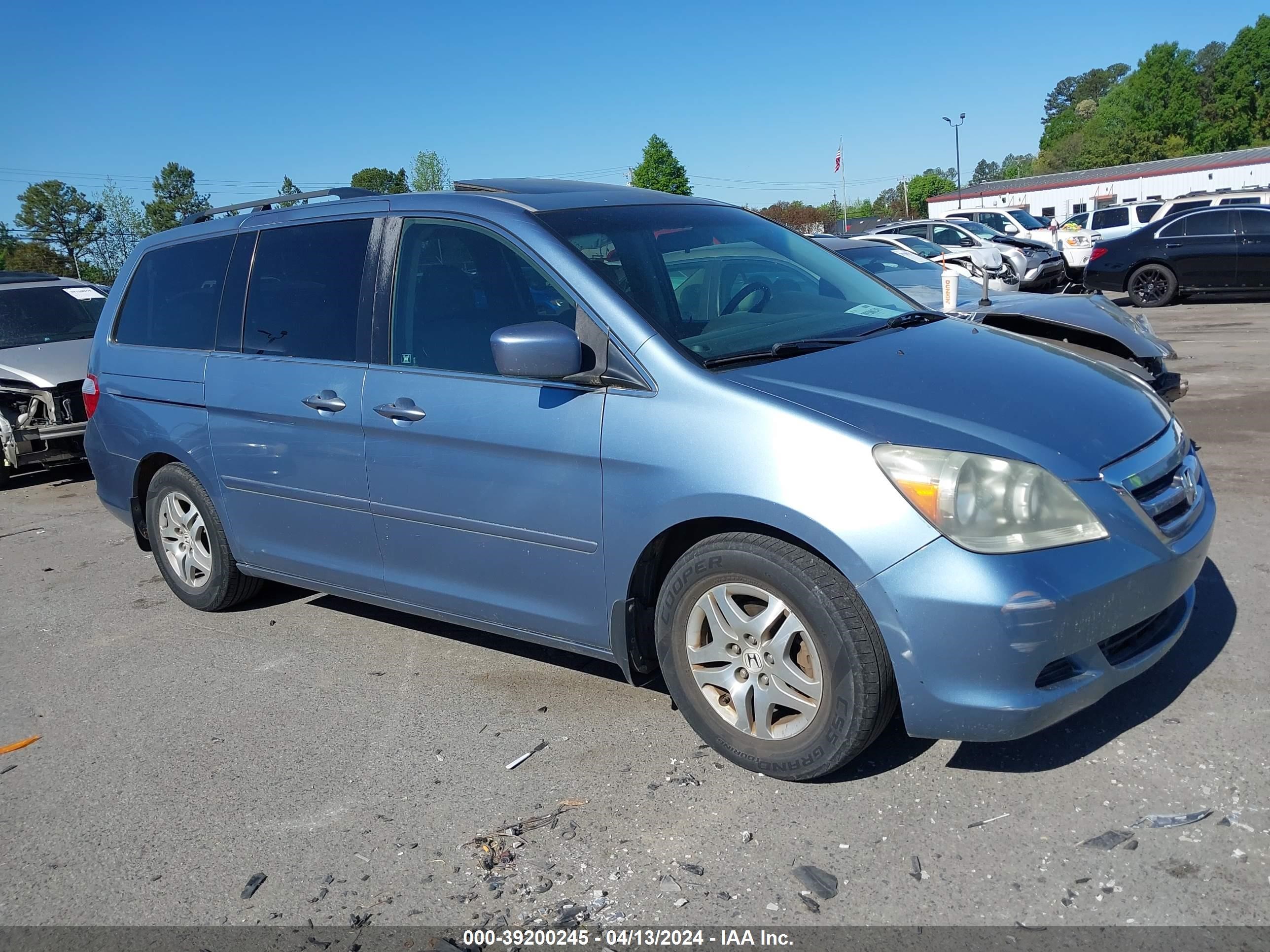 HONDA ODYSSEY 2007 5fnrl38637b073335