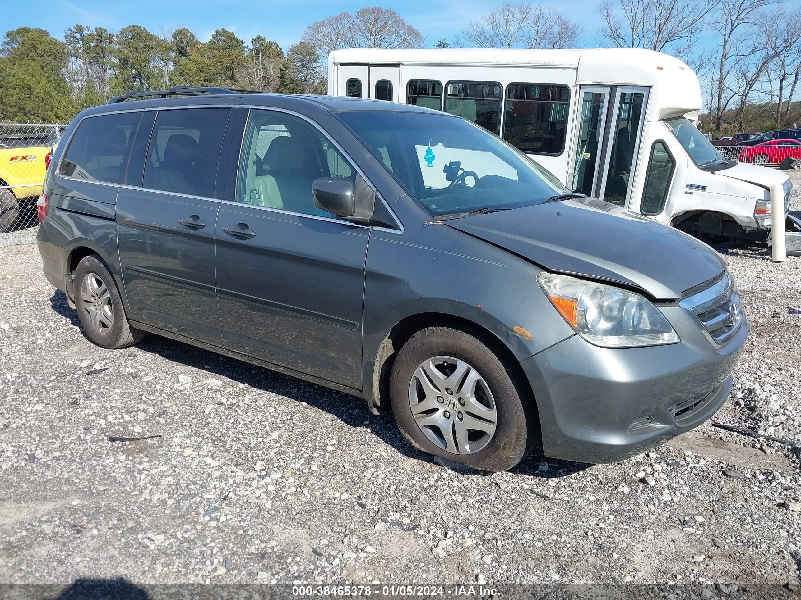 HONDA ODYSSEY 2007 5fnrl38637b405371