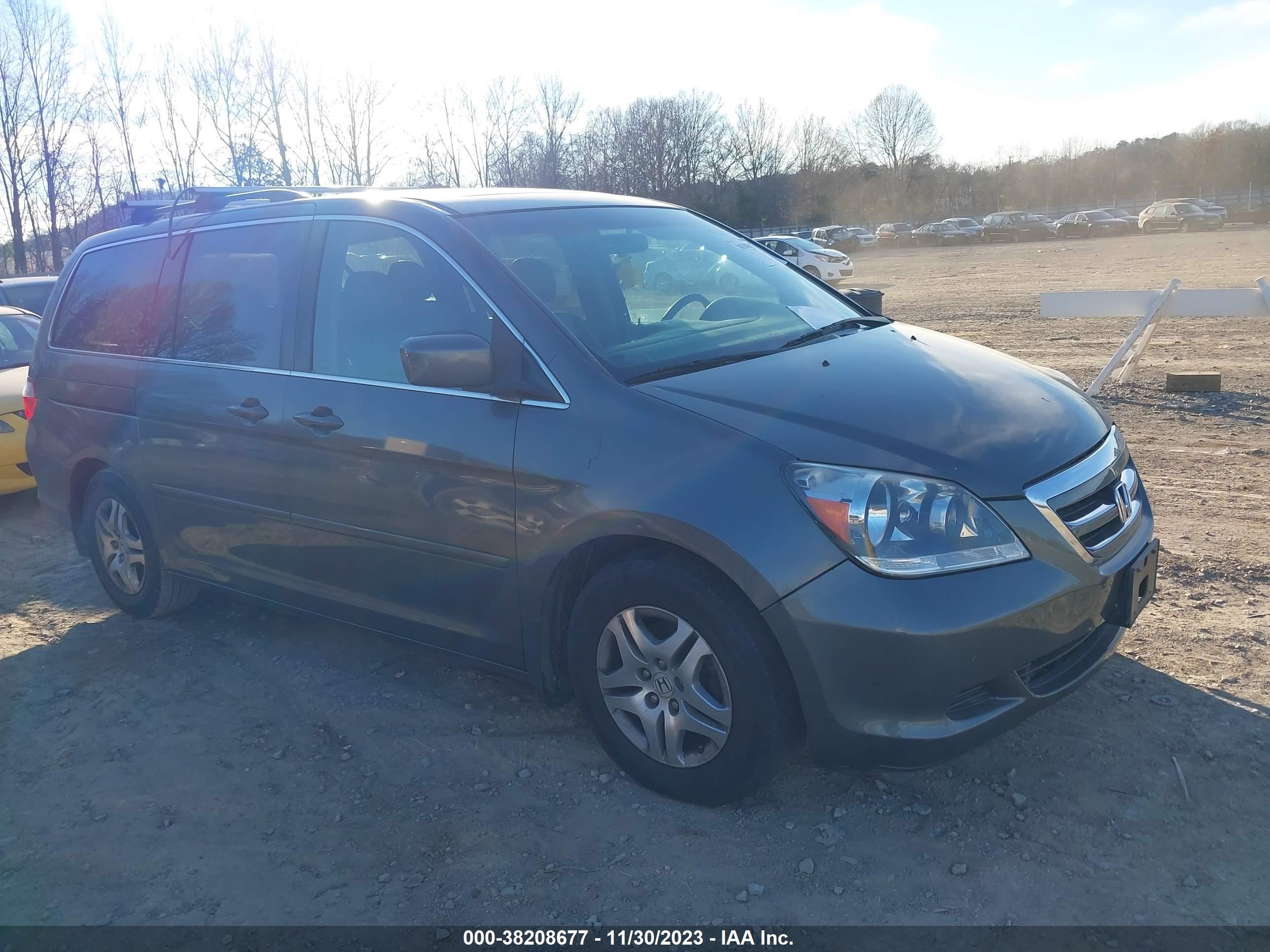 HONDA ODYSSEY 2007 5fnrl38637b438564