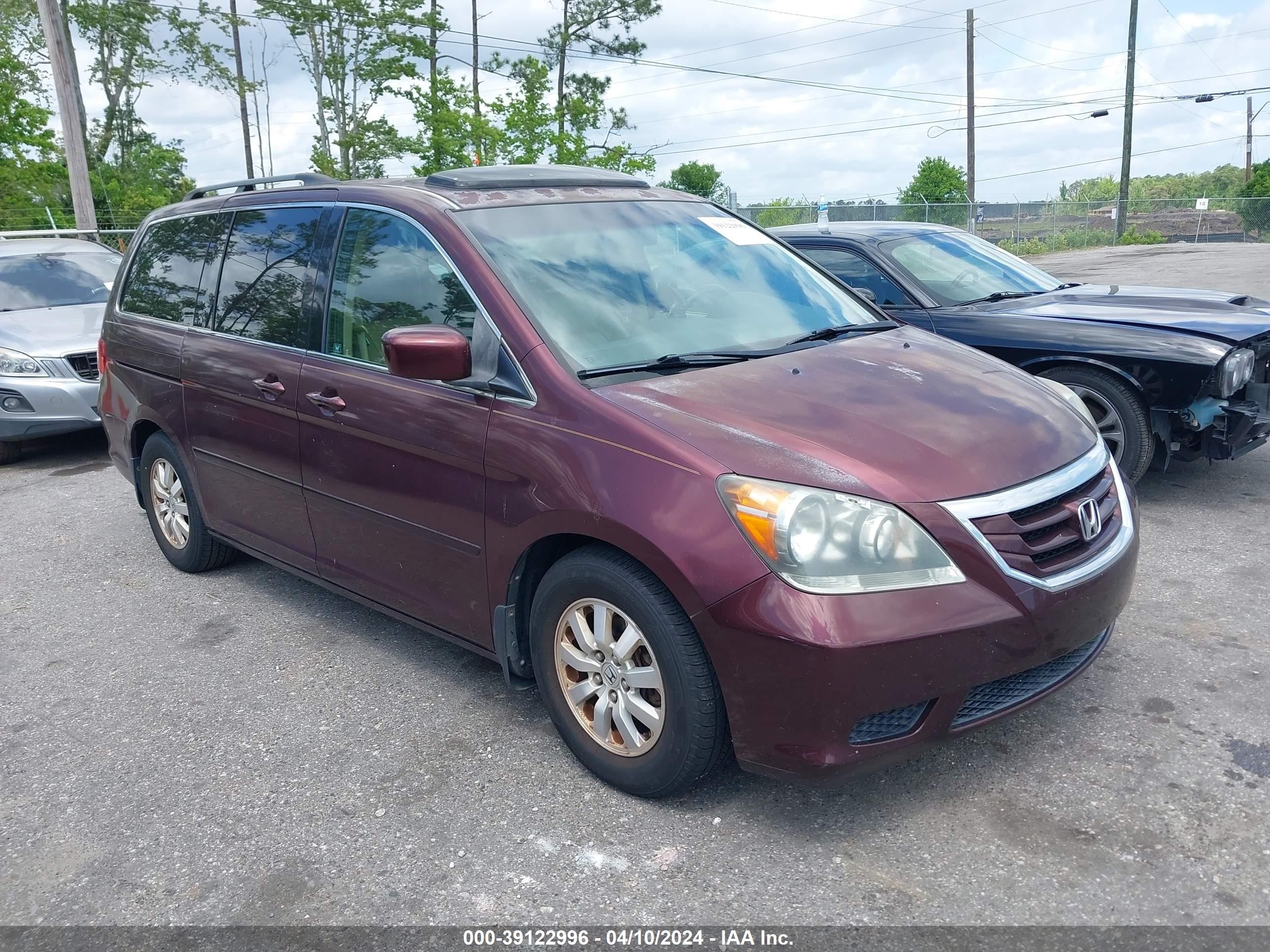 HONDA ODYSSEY 2008 5fnrl38638b004484