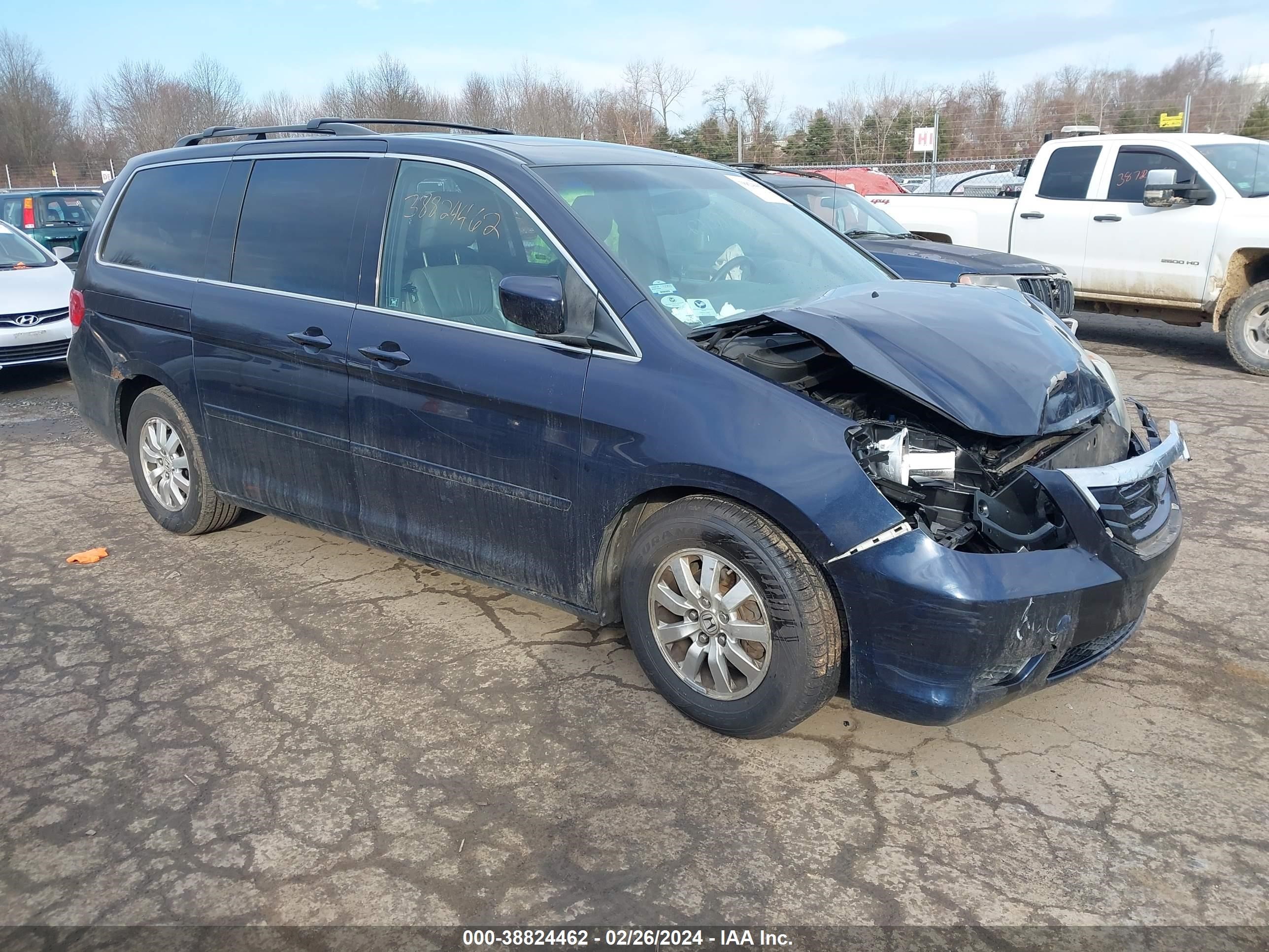 HONDA ODYSSEY 2008 5fnrl38638b034486