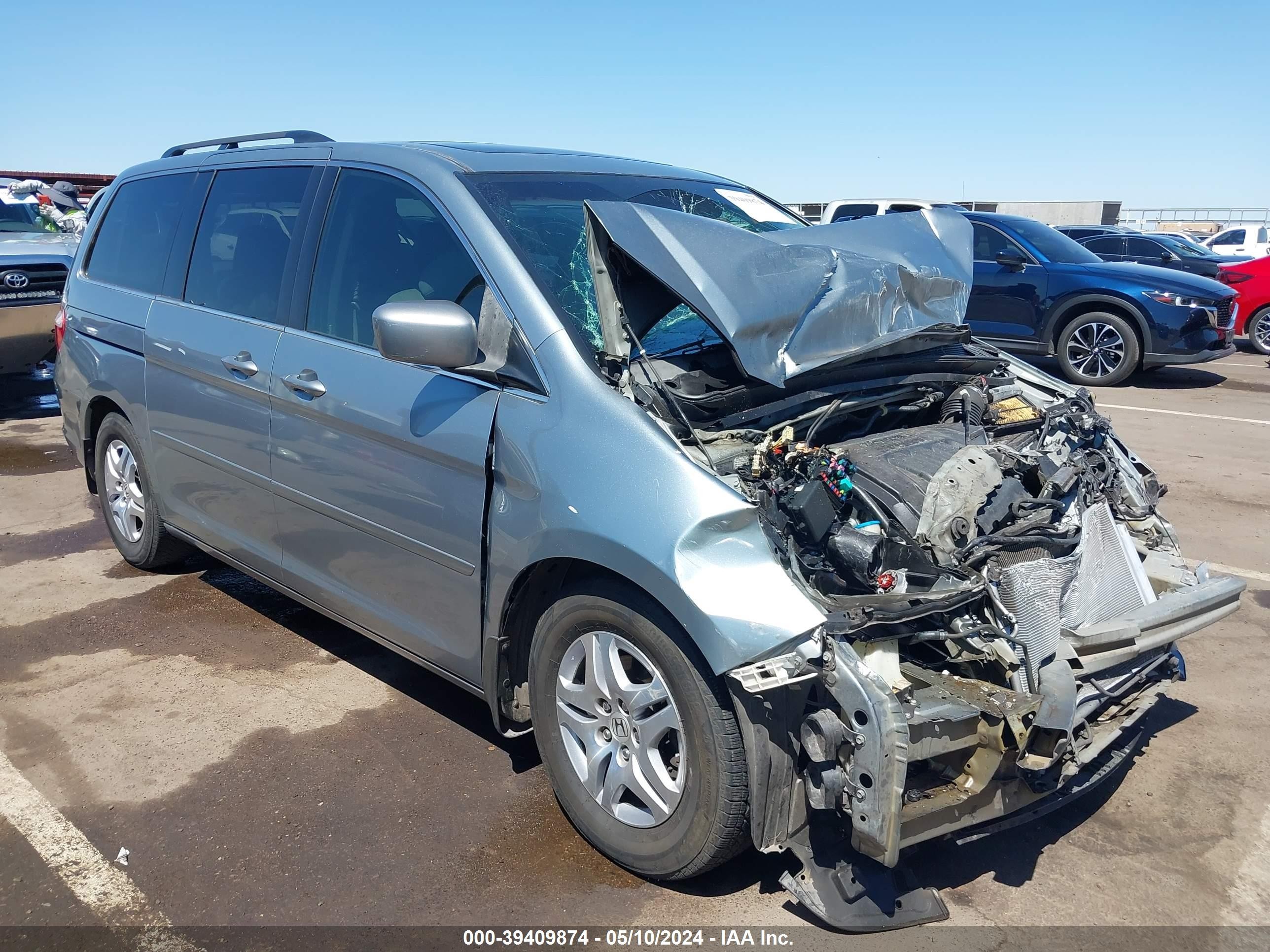 HONDA ODYSSEY 2007 5fnrl38647b098955