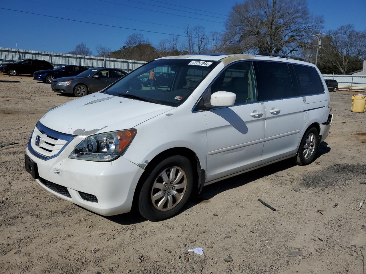 HONDA ODYSSEY 2008 5fnrl38648b108417