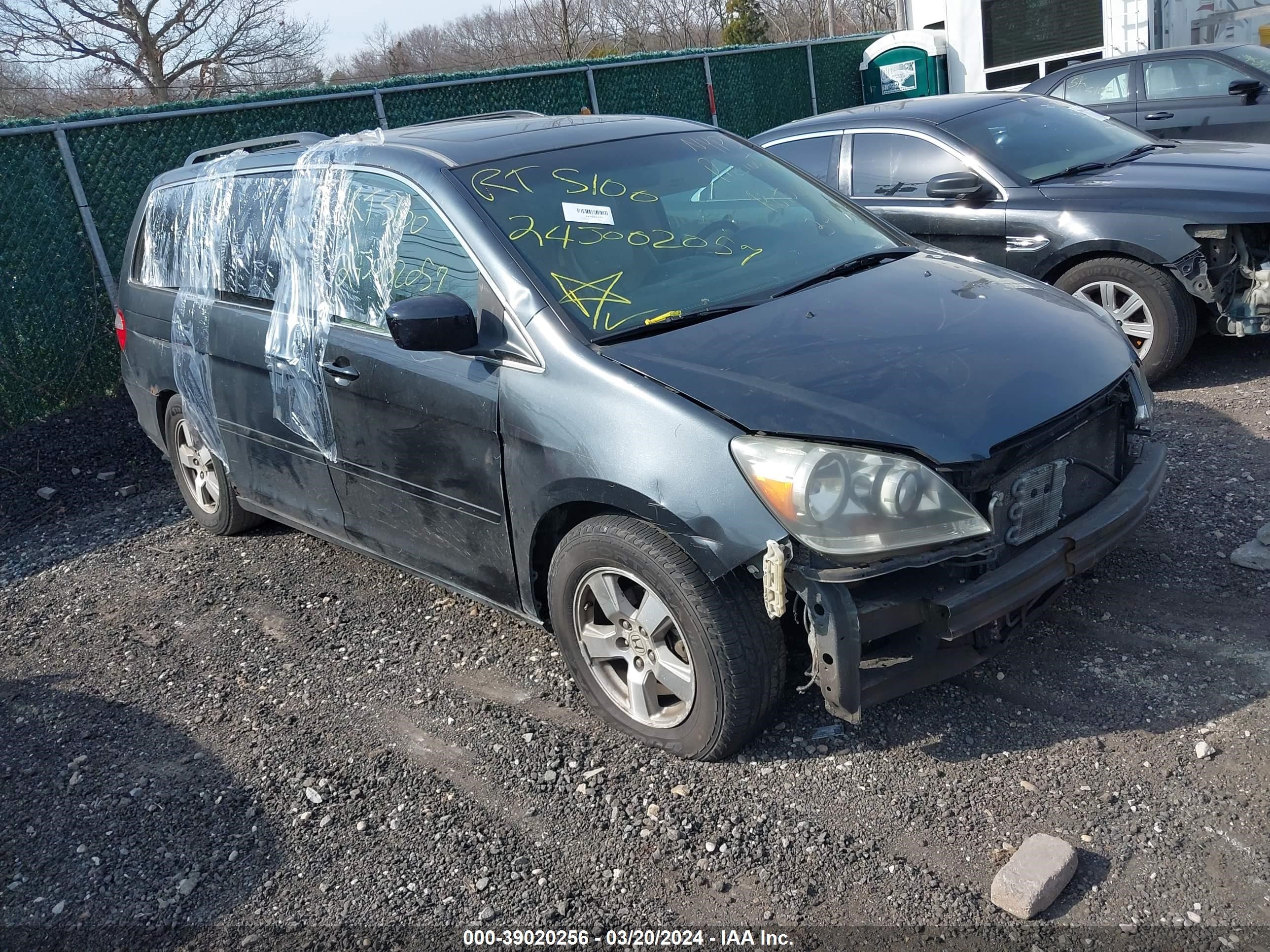 HONDA ODYSSEY 2005 5fnrl38655b422279