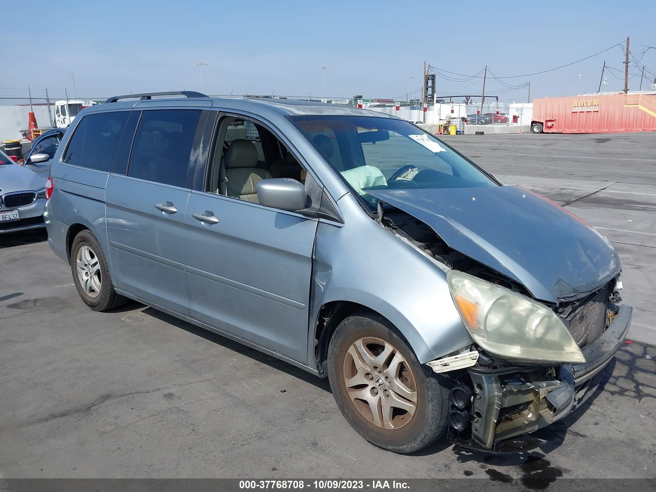 HONDA ODYSSEY 2006 5fnrl38656b042666