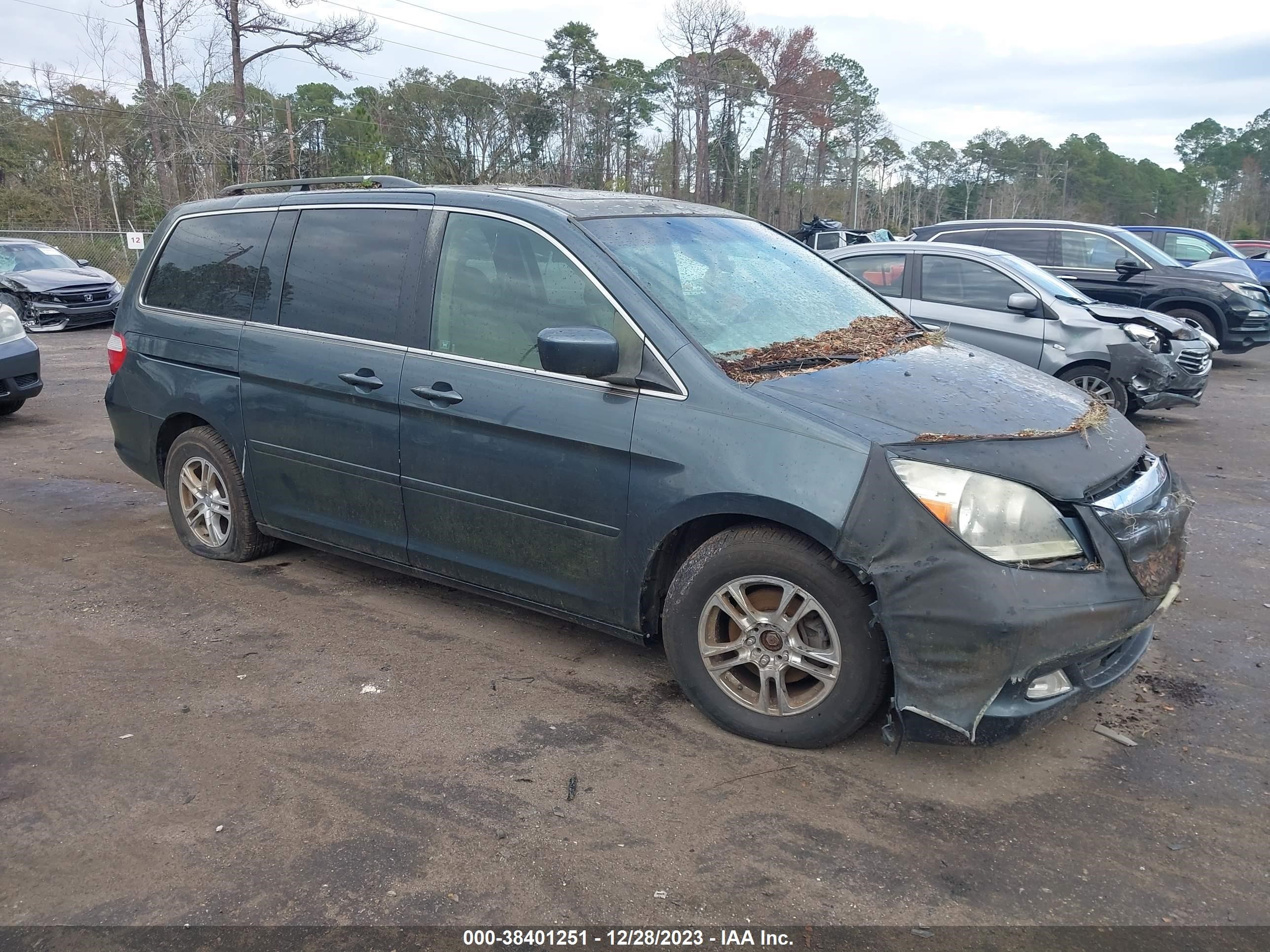 HONDA ODYSSEY 2006 5fnrl38656b423157