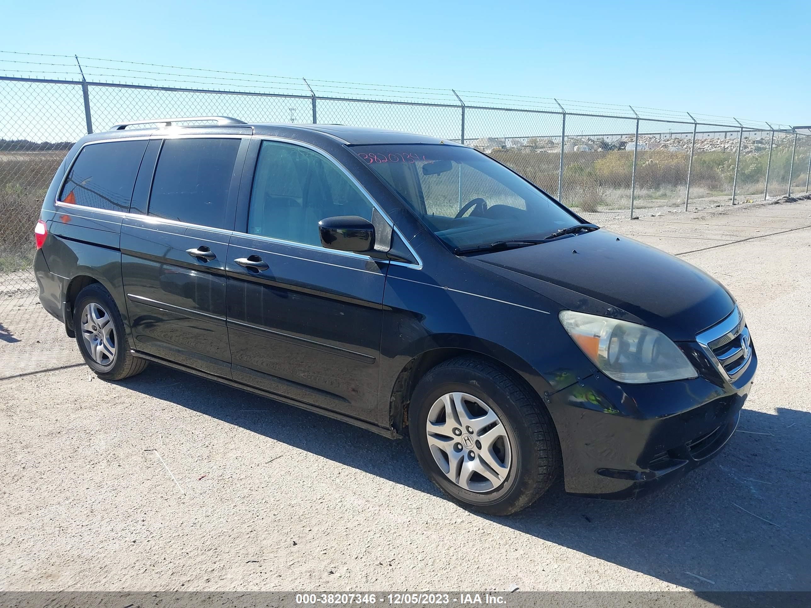 HONDA ODYSSEY 2006 5fnrl38656b432909