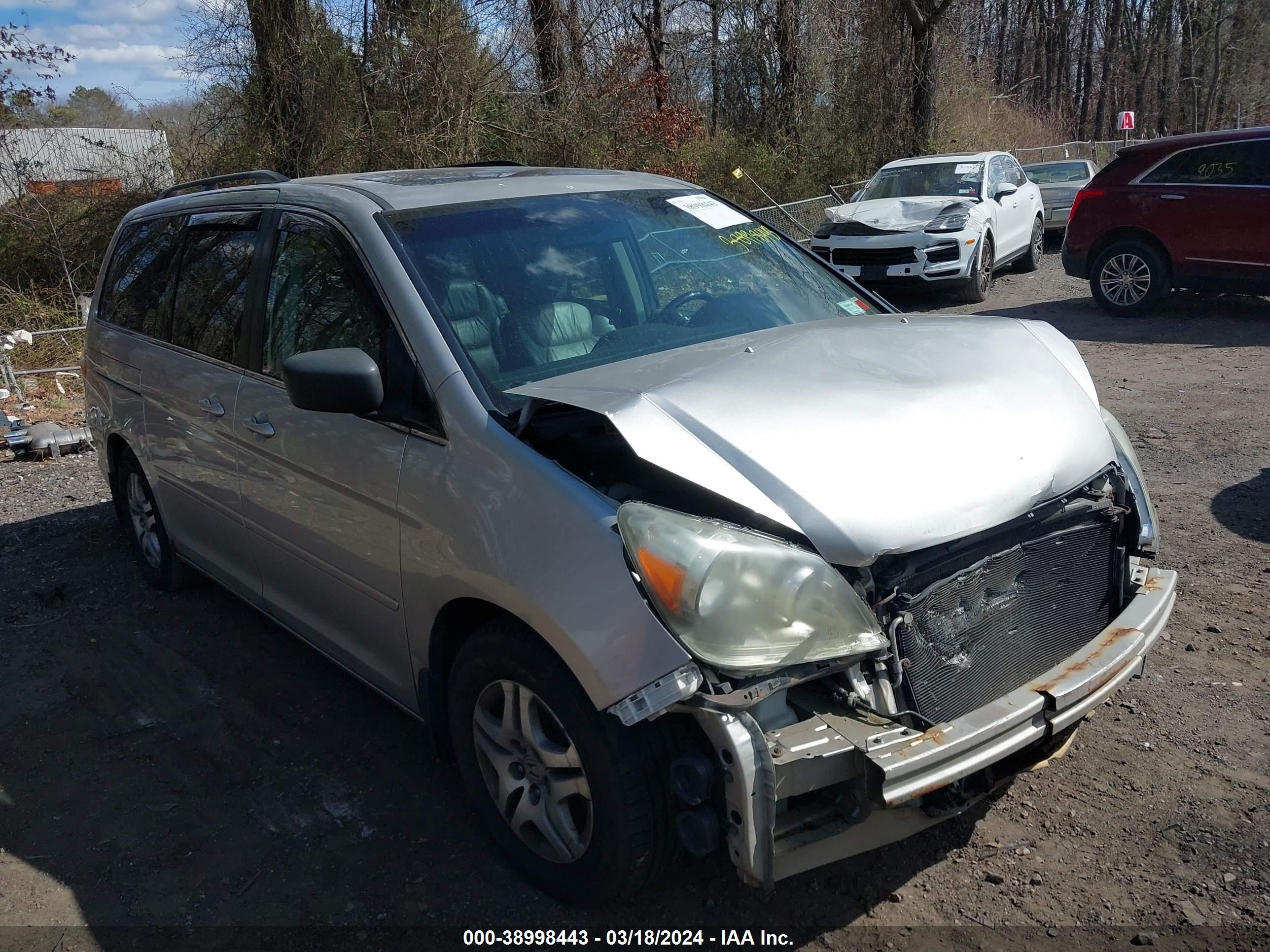 HONDA ODYSSEY 2006 5fnrl38656b460807