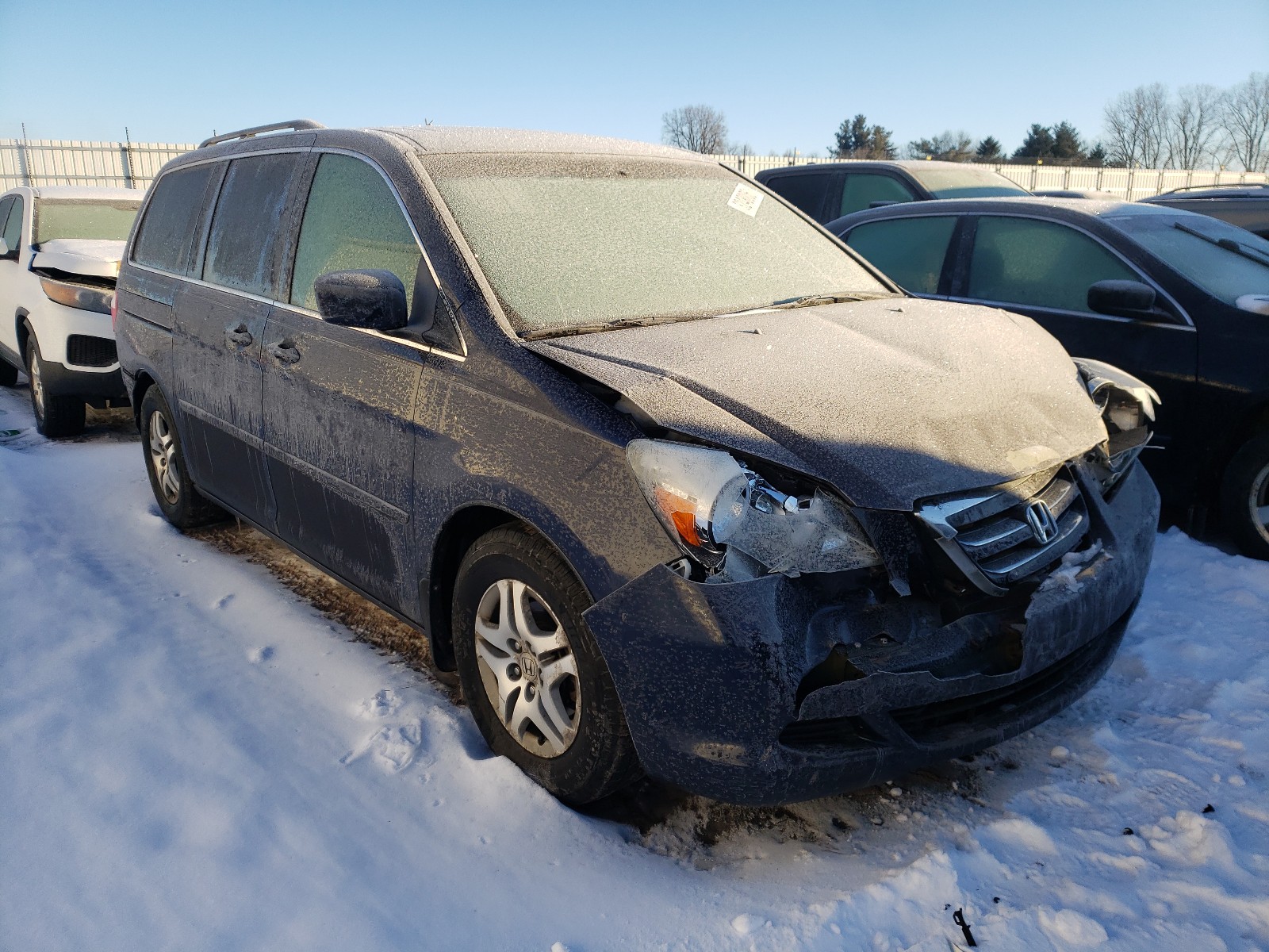 HONDA ODYSSEY EX 2007 5fnrl38657b026856