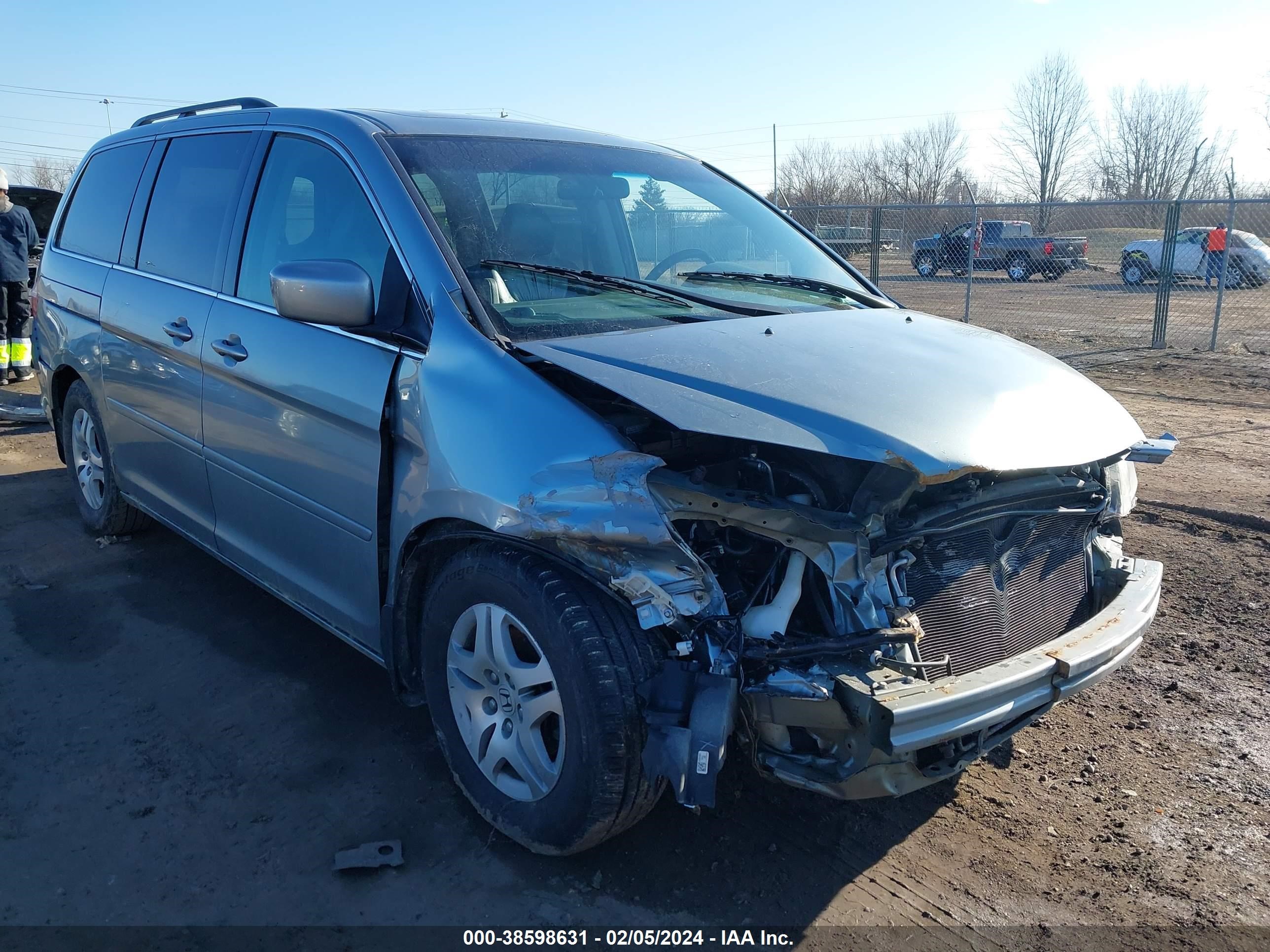 HONDA ODYSSEY 2007 5fnrl38657b140159