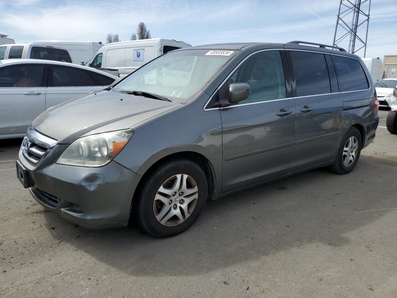 HONDA ODYSSEY 2007 5fnrl38657b409132