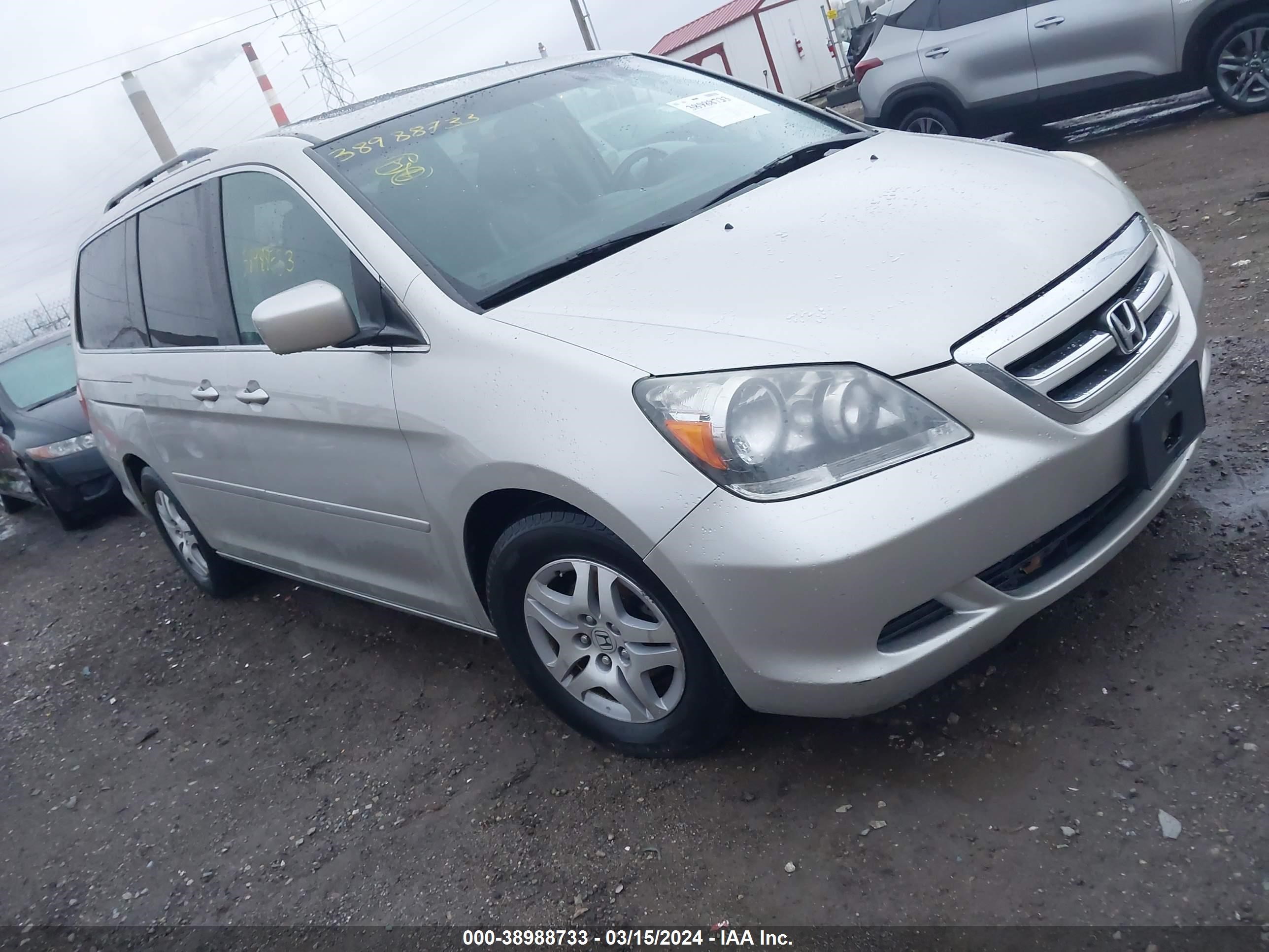 HONDA ODYSSEY 2007 5fnrl38657b446813