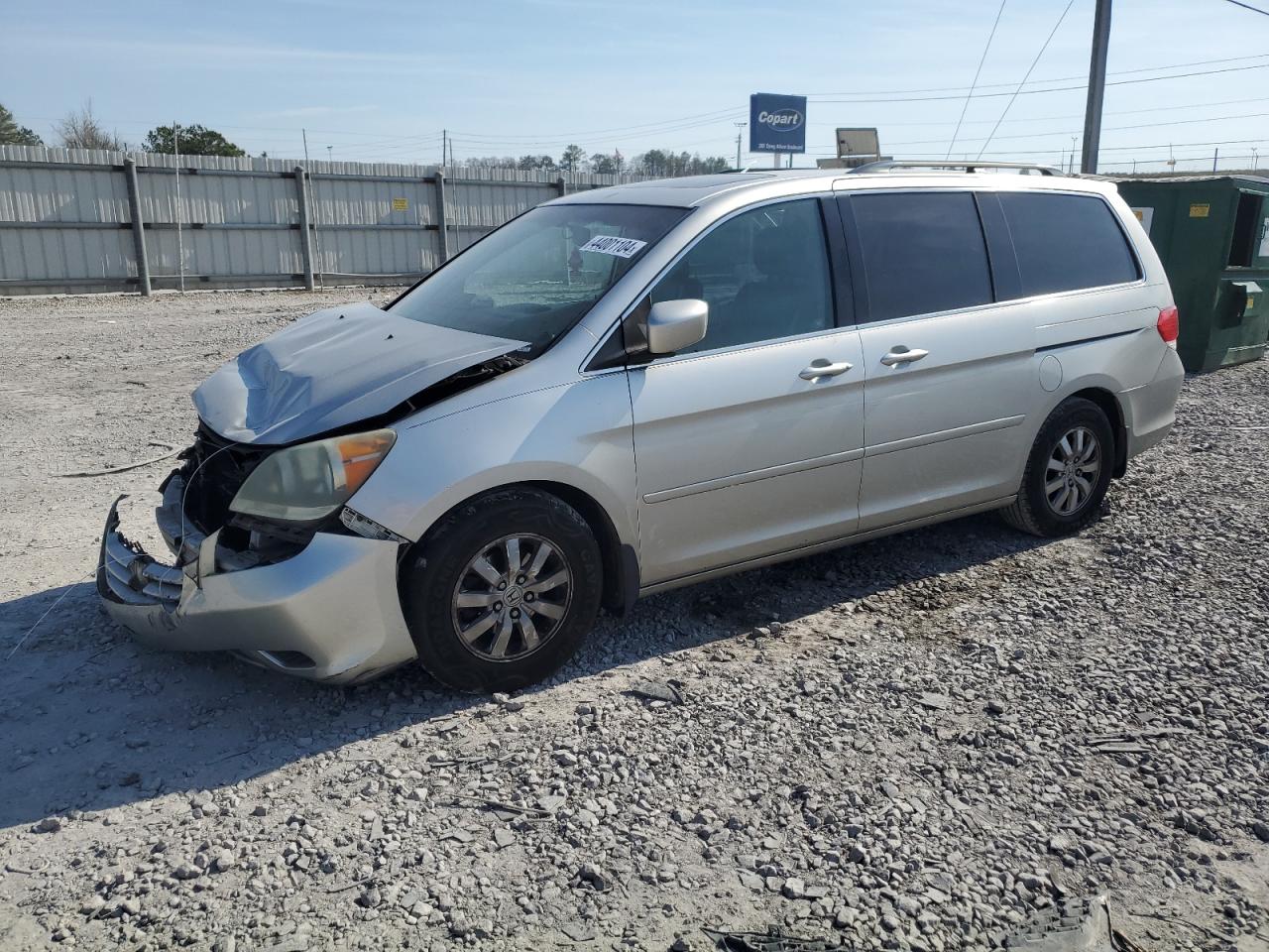 HONDA ODYSSEY 2008 5fnrl38658b406720