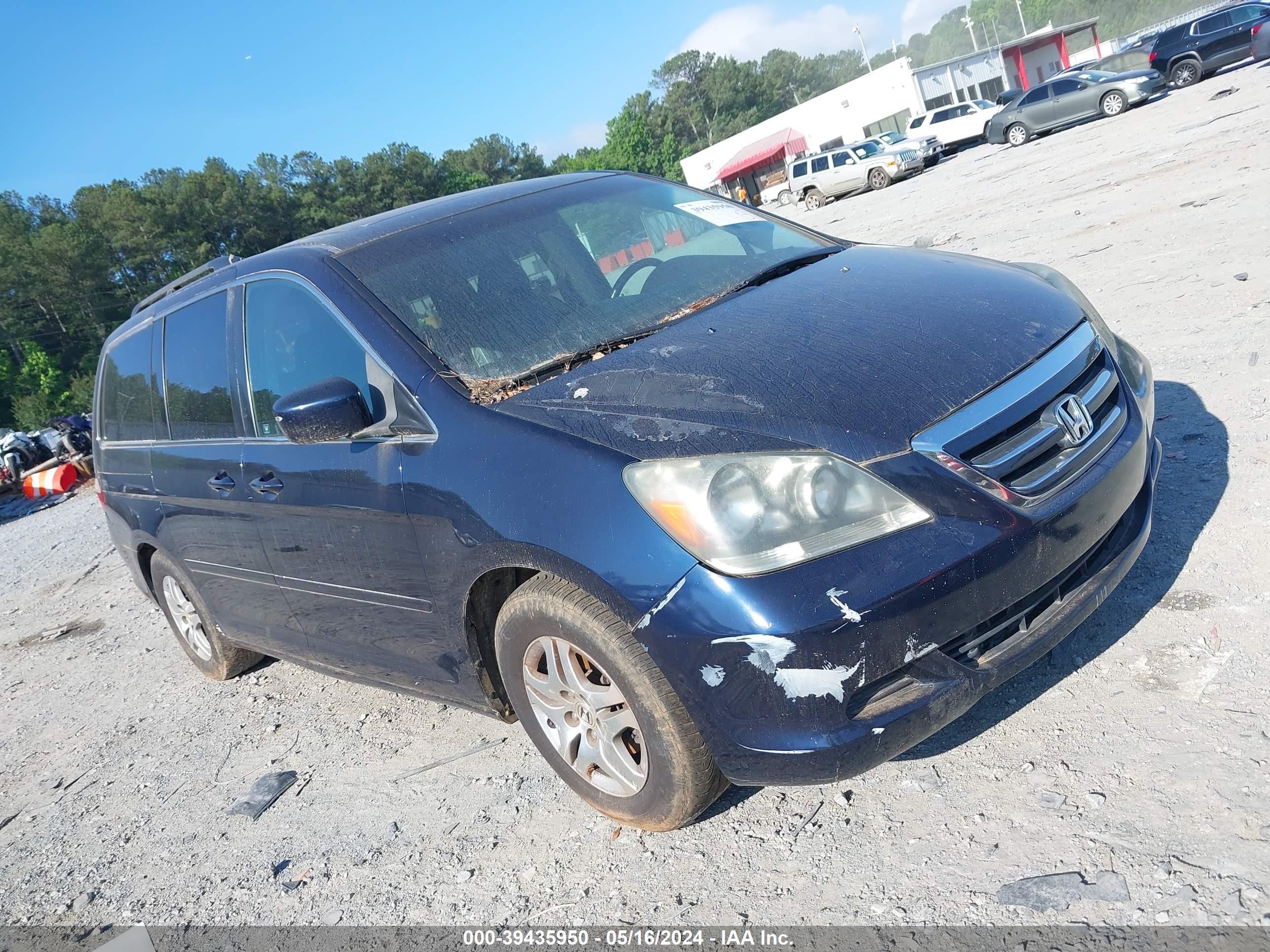 HONDA ODYSSEY 2006 5fnrl38666b043292