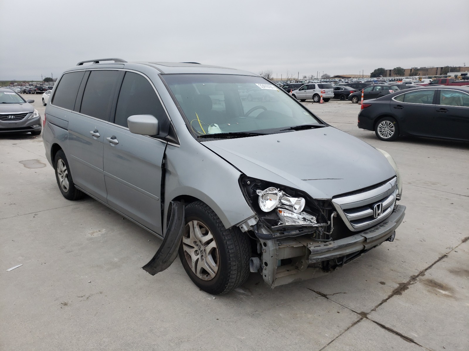 HONDA ODYSSEY EX 2006 5fnrl38666b057077