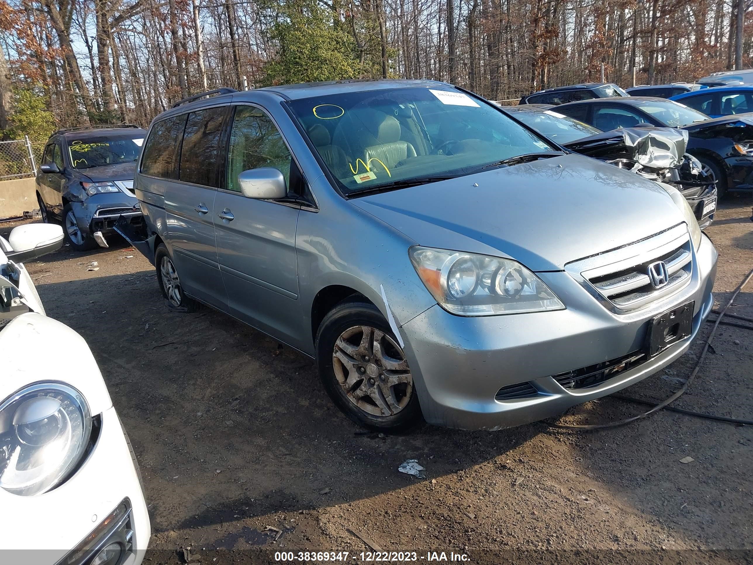 HONDA ODYSSEY 2006 5fnrl38666b092556