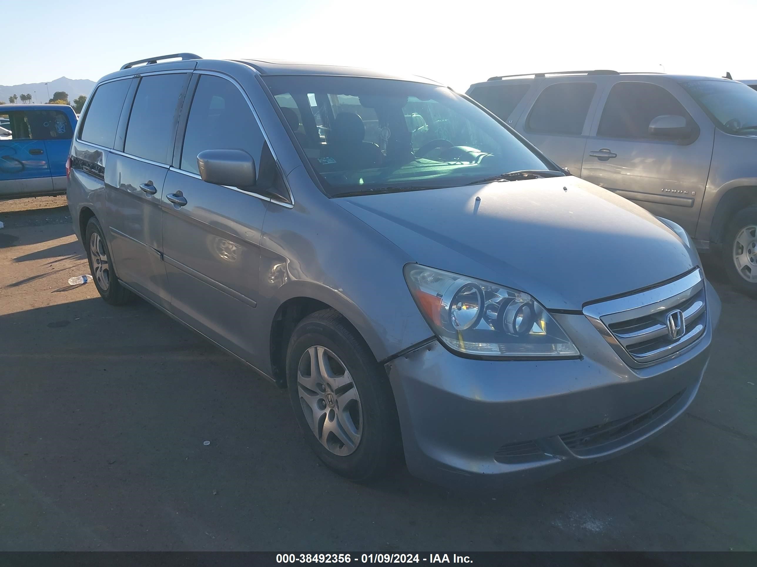 HONDA ODYSSEY 2006 5fnrl38666b093237