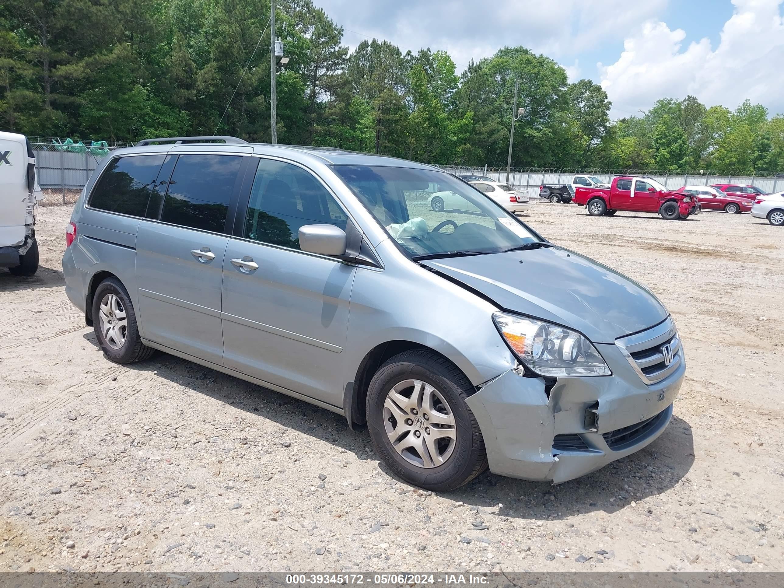 HONDA ODYSSEY 2007 5fnrl38667b087228