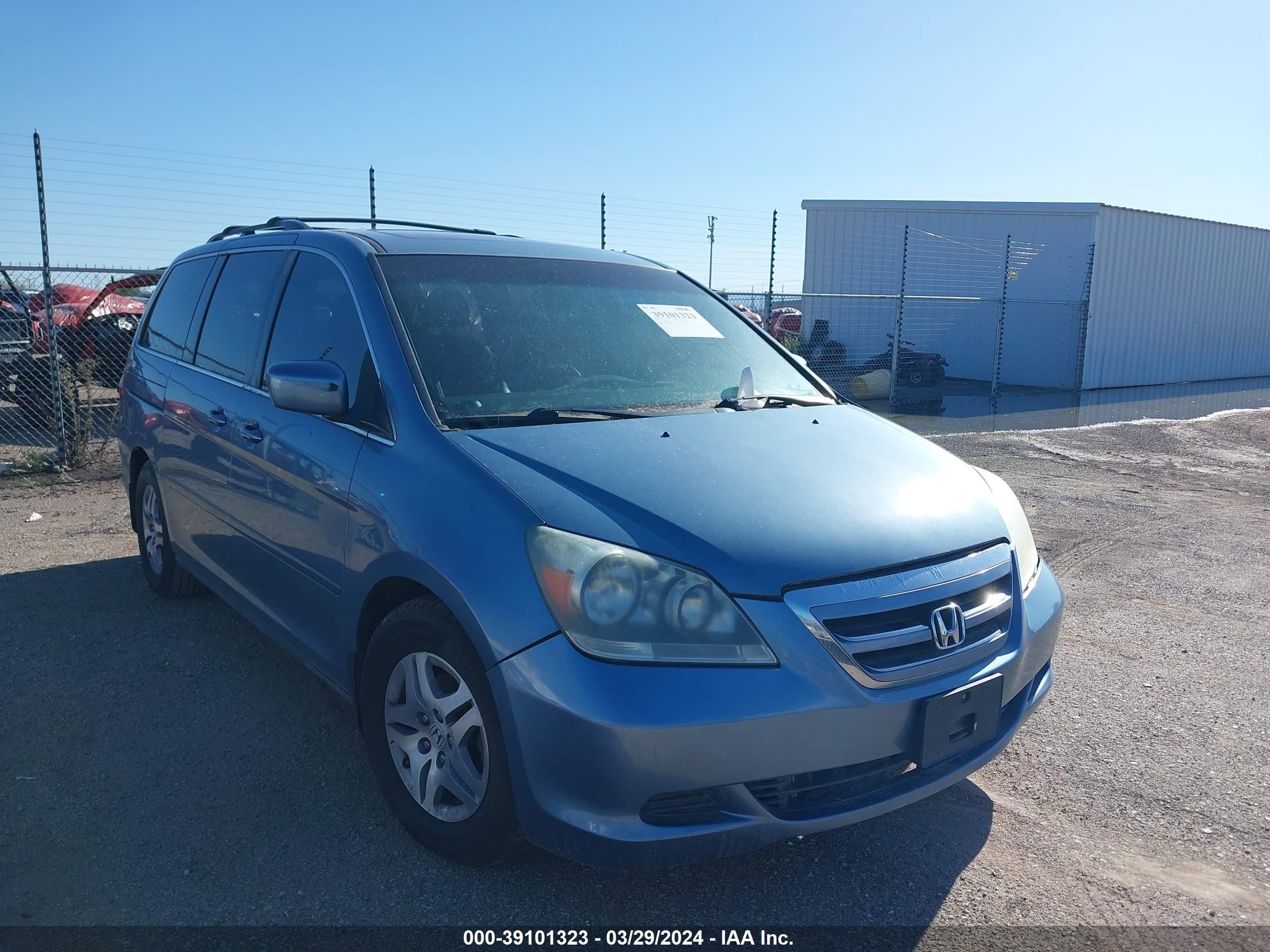 HONDA ODYSSEY 2007 5fnrl38667b090033