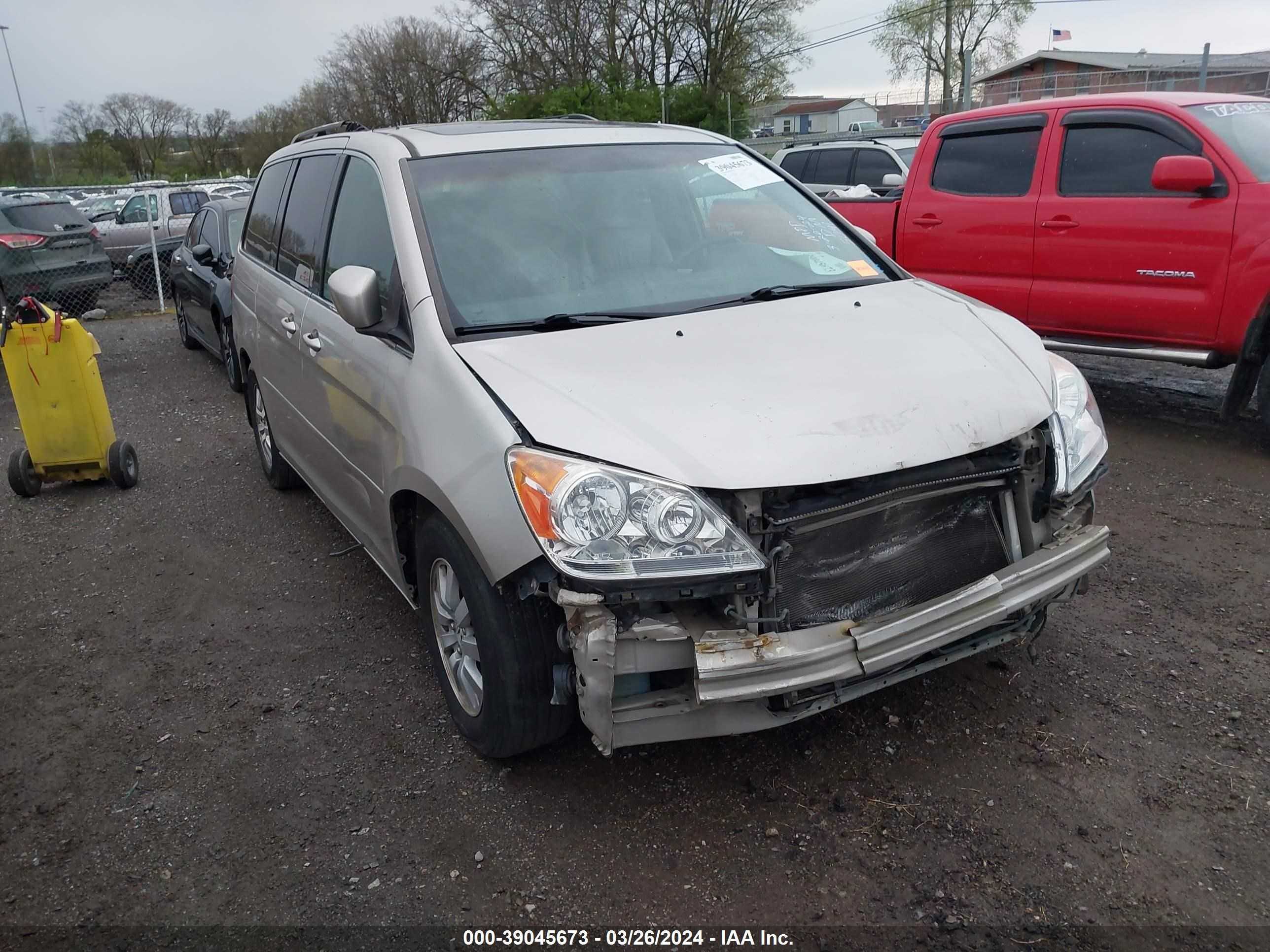 HONDA ODYSSEY 2008 5fnrl38668b405091