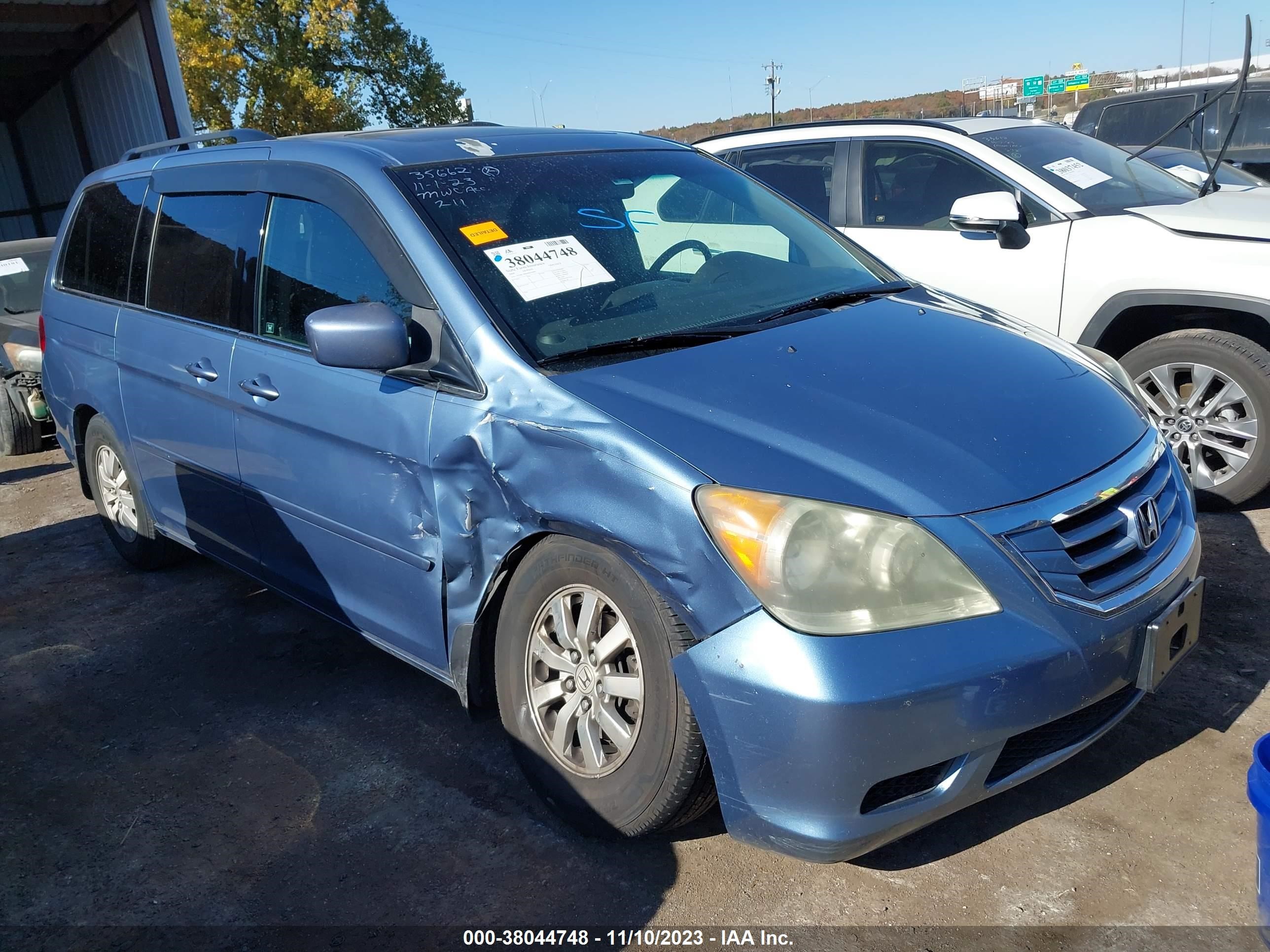 HONDA ODYSSEY 2009 5fnrl38669b016808