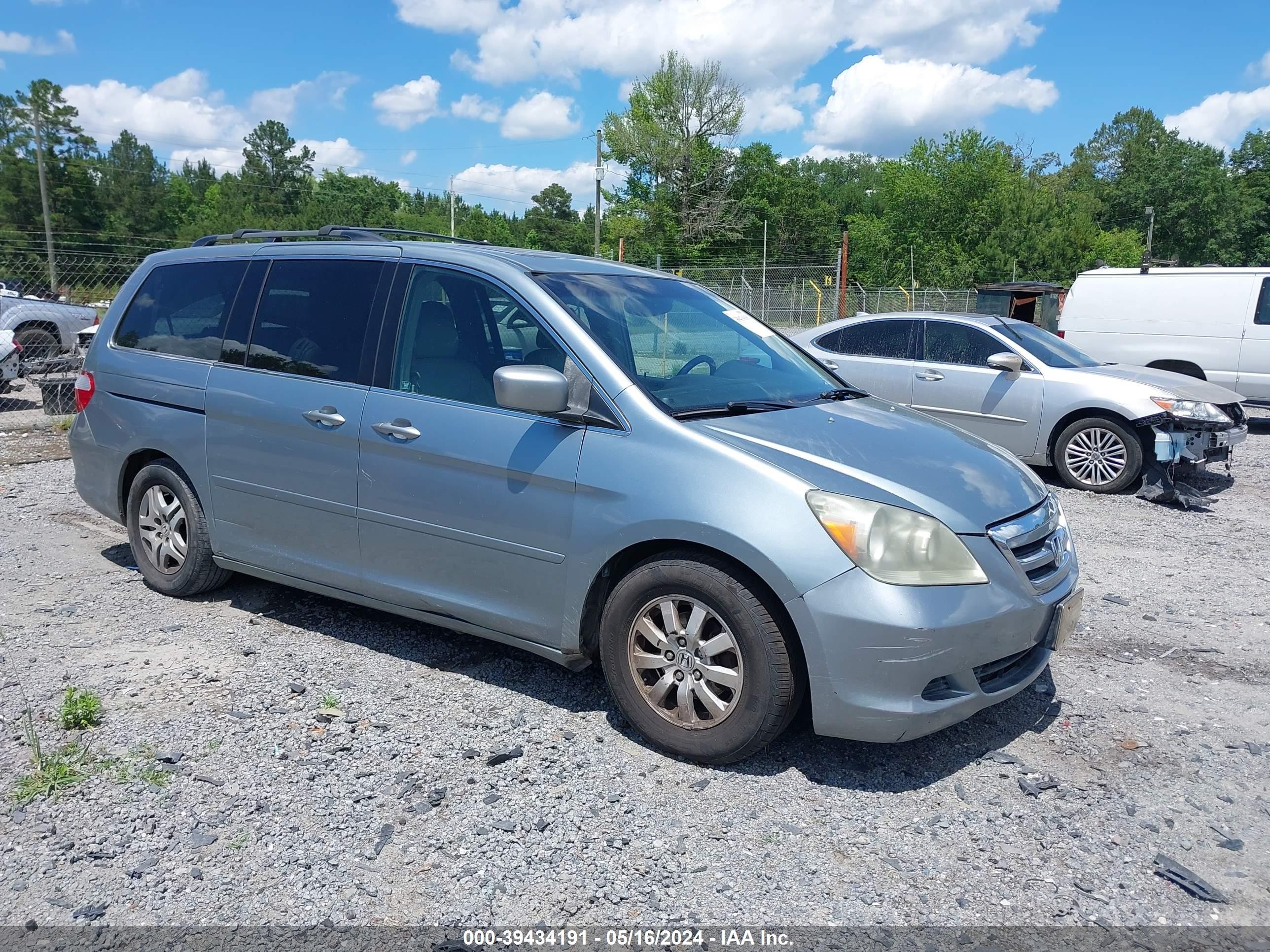 HONDA ODYSSEY 2006 5fnrl38676b104777