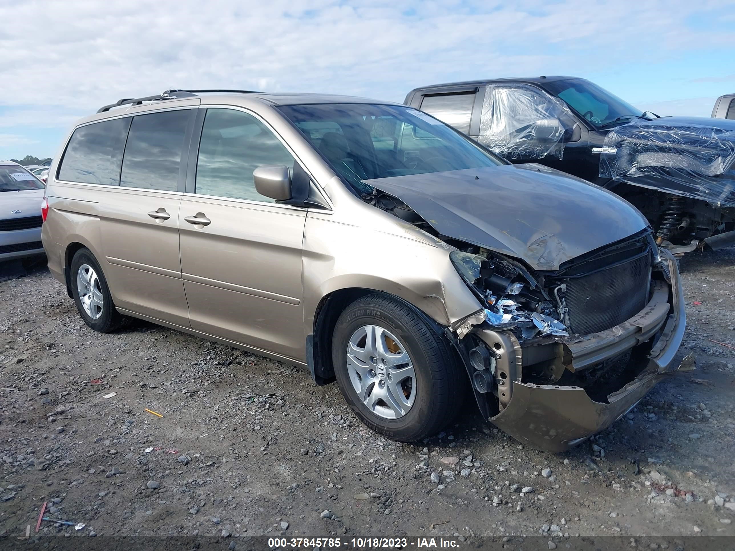 HONDA ODYSSEY 2007 5fnrl38677b438082