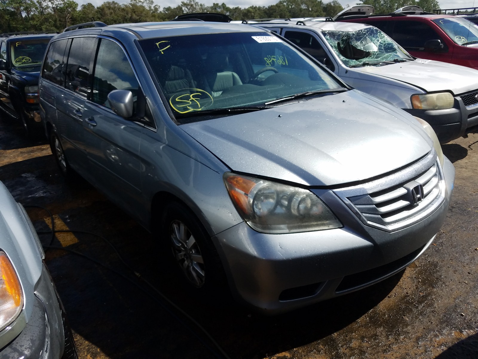 HONDA ODYSSEY EX 2008 5fnrl38678b039142