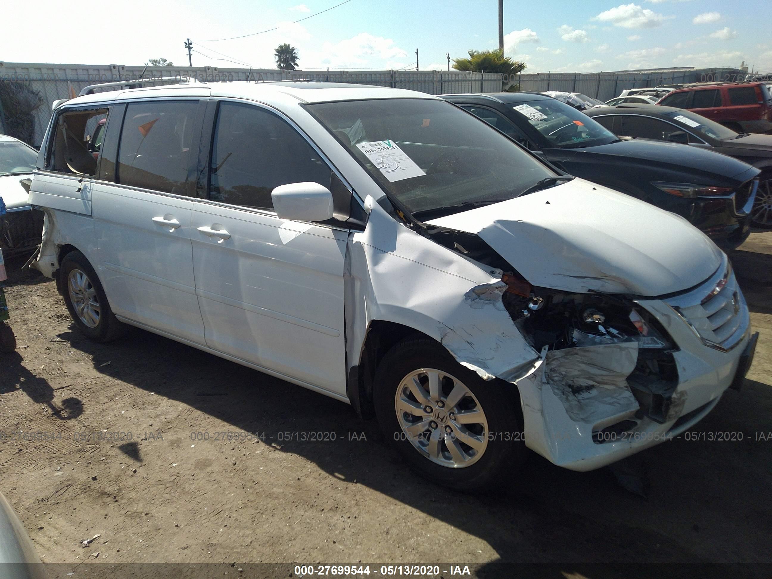 HONDA ODYSSEY 2008 5fnrl38678b404029