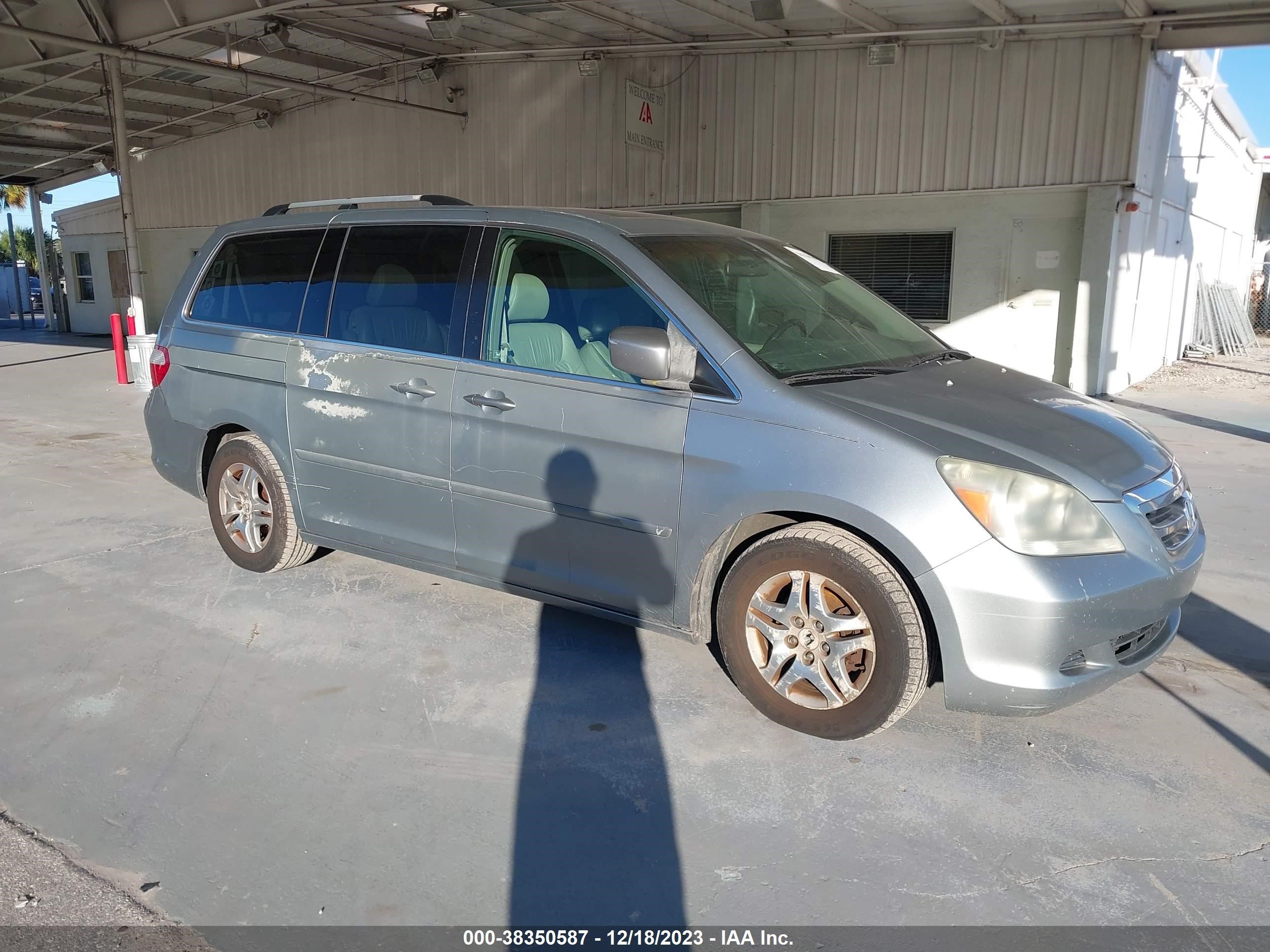 HONDA ODYSSEY 2006 5fnrl38686b038160