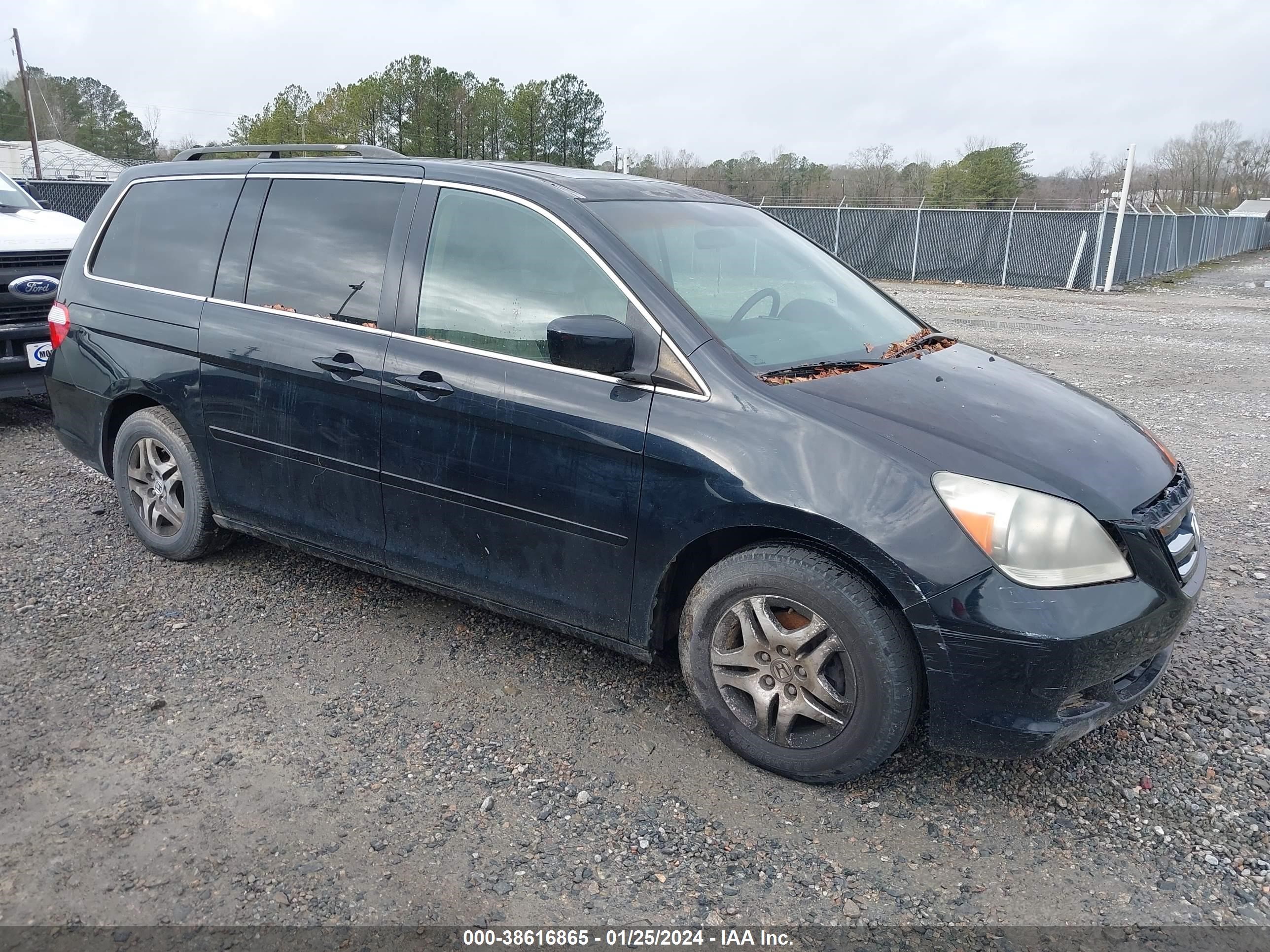 HONDA ODYSSEY 2006 5fnrl38686b437621