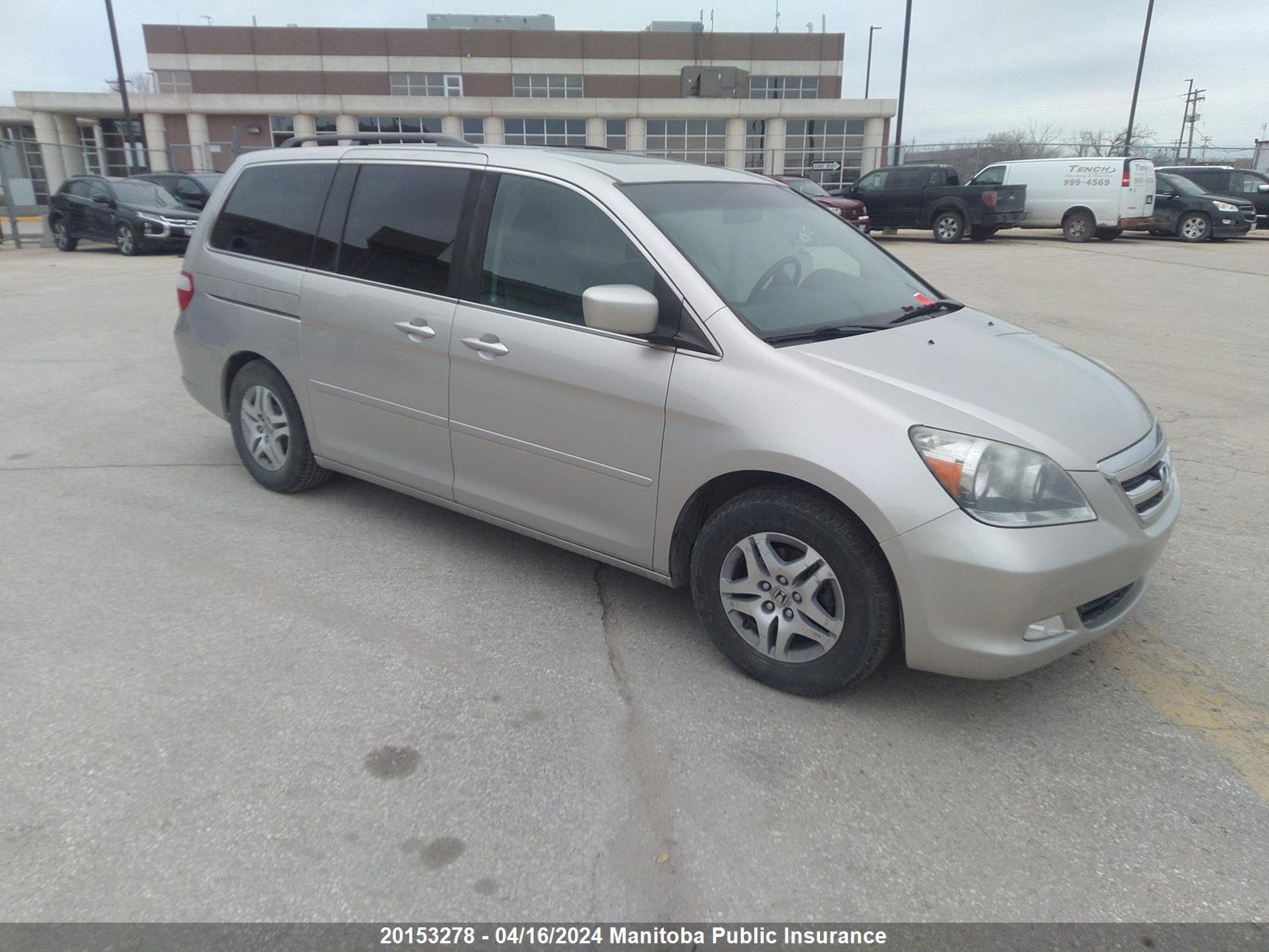 HONDA ODYSSEY 2007 5fnrl38687b039746