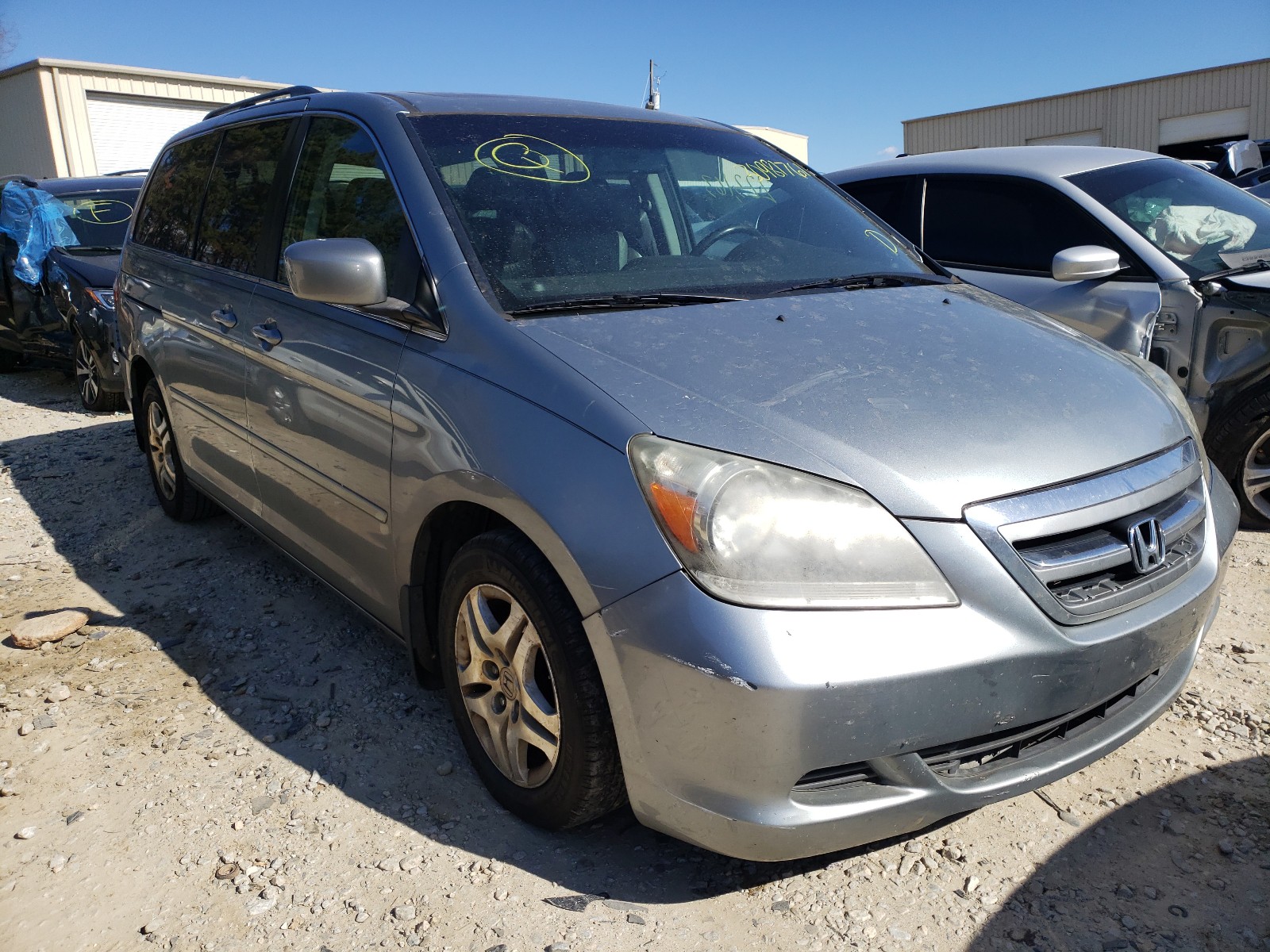 HONDA ODYSSEY EX 2007 5fnrl38687b113473