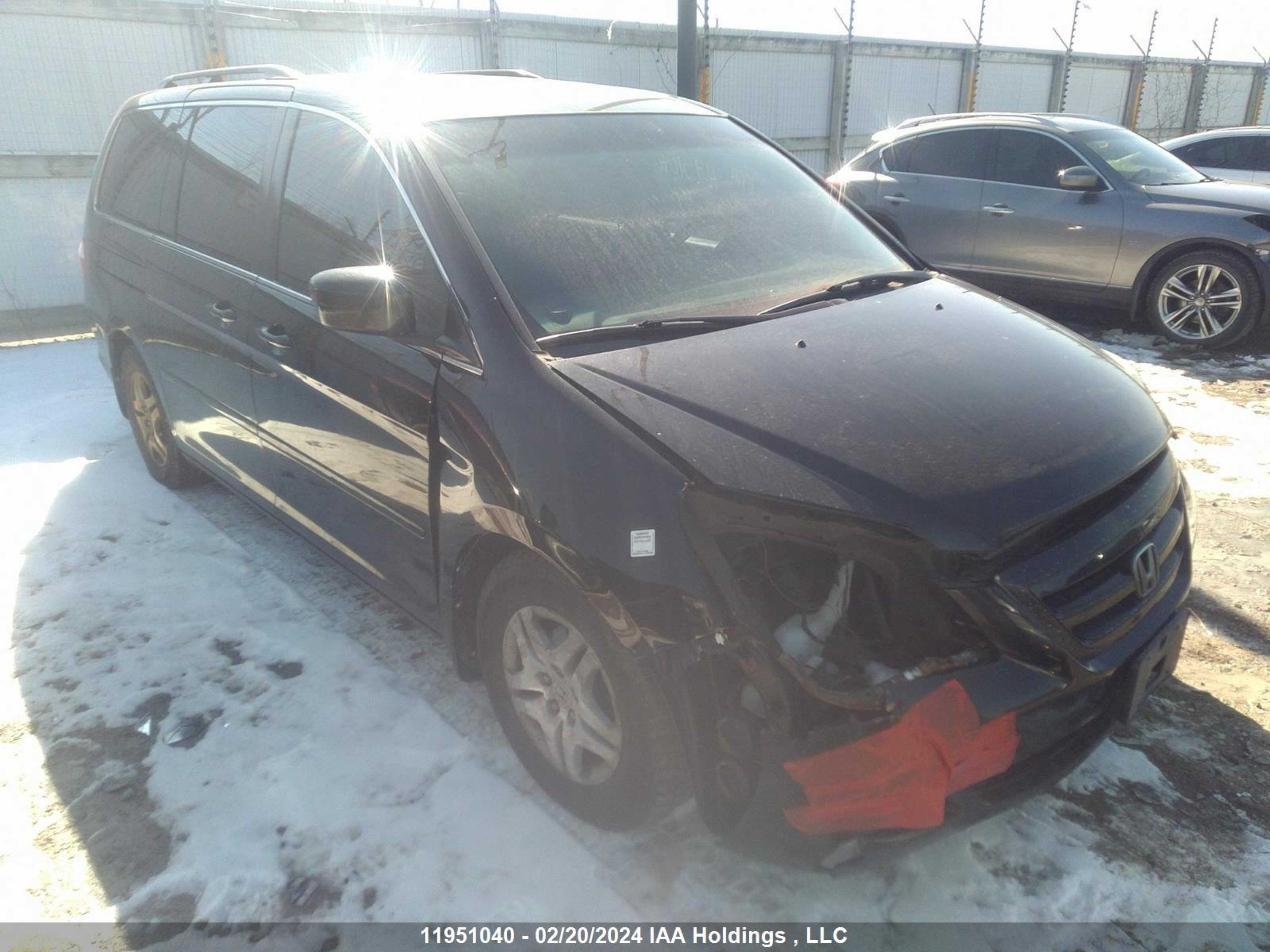 HONDA ODYSSEY 2007 5fnrl38687b510312