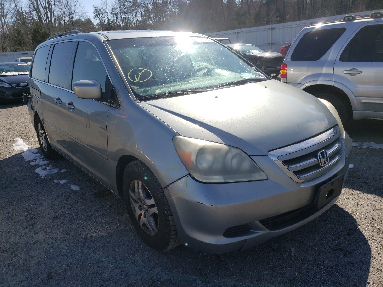 HONDA ODYSSEY EX 2005 5fnrl38695b092579