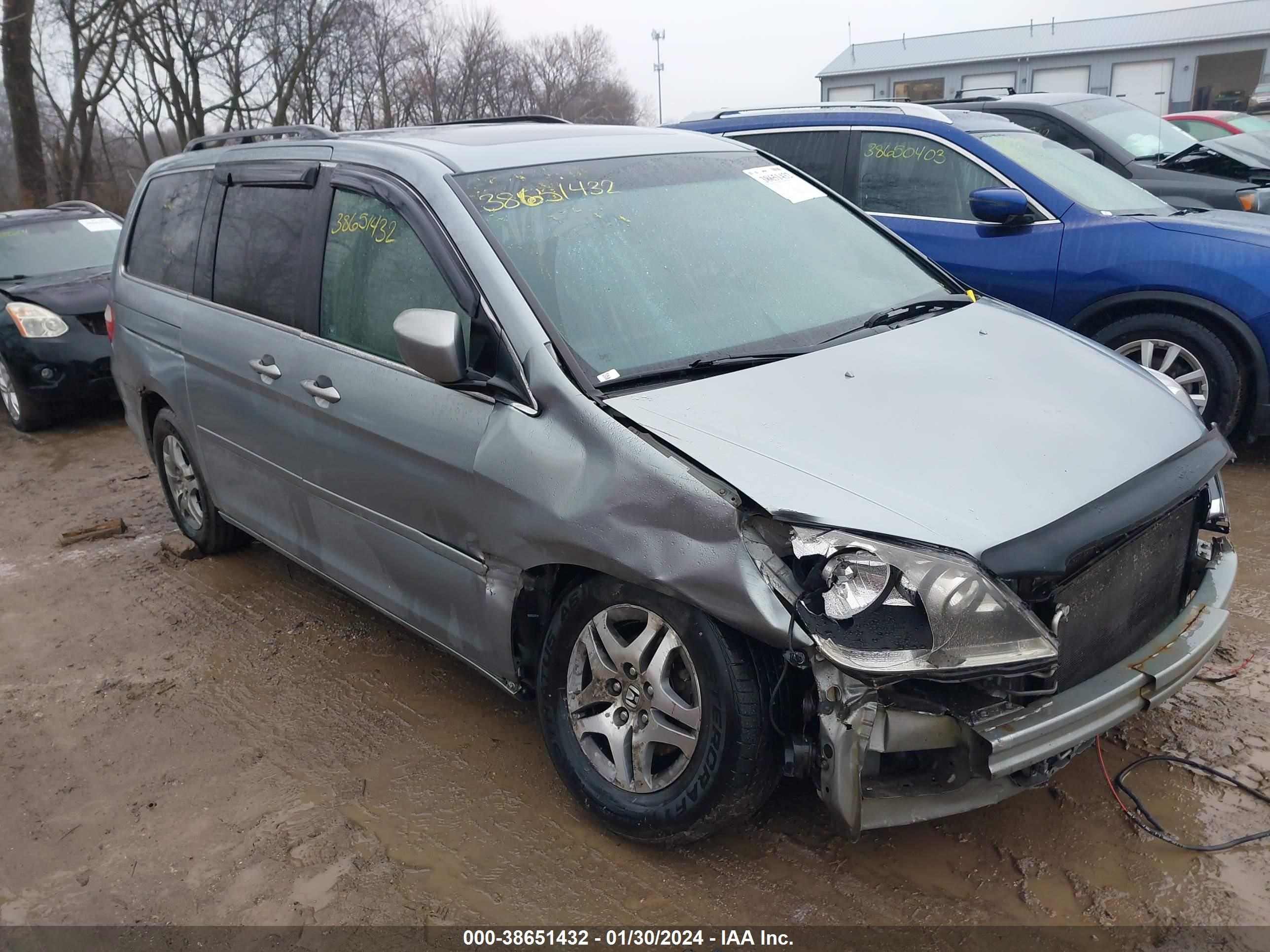 HONDA ODYSSEY 2006 5fnrl38696b035266