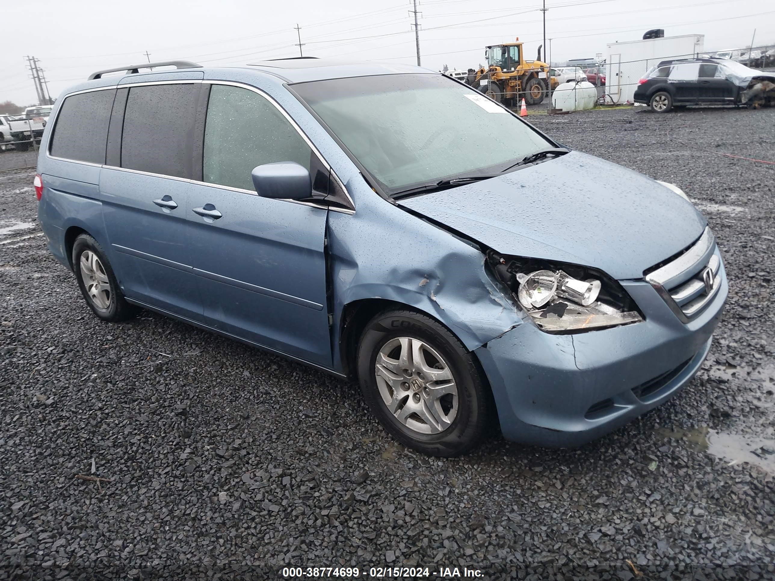 HONDA ODYSSEY 2006 5fnrl38696b052858