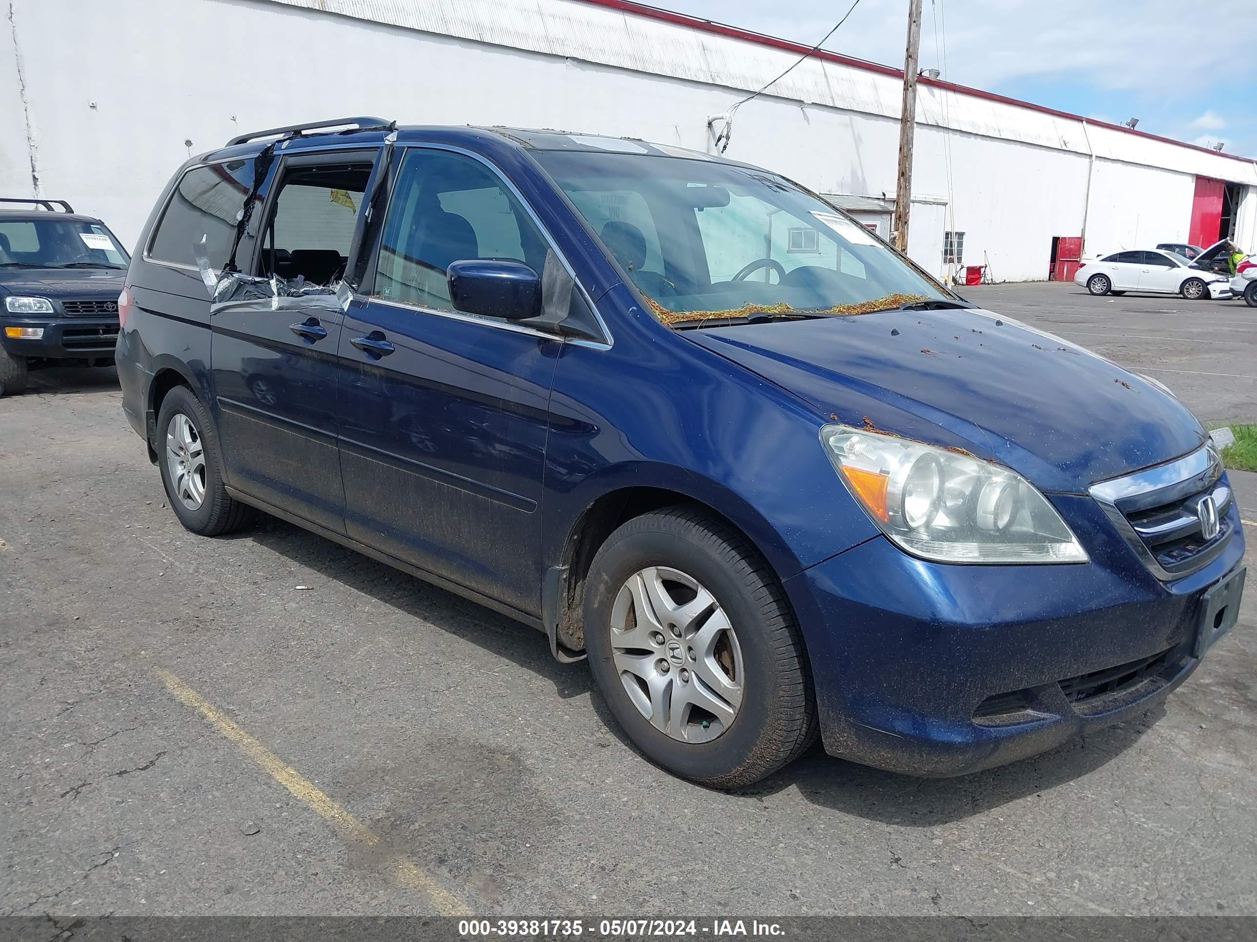 HONDA ODYSSEY 2007 5fnrl38697b036242