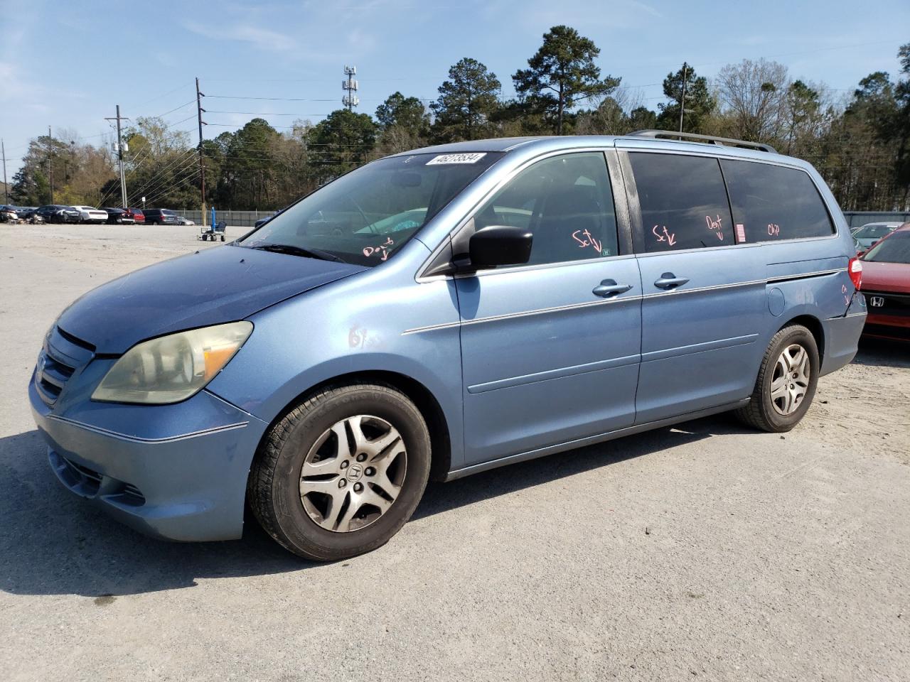 HONDA ODYSSEY 2007 5fnrl38697b046107